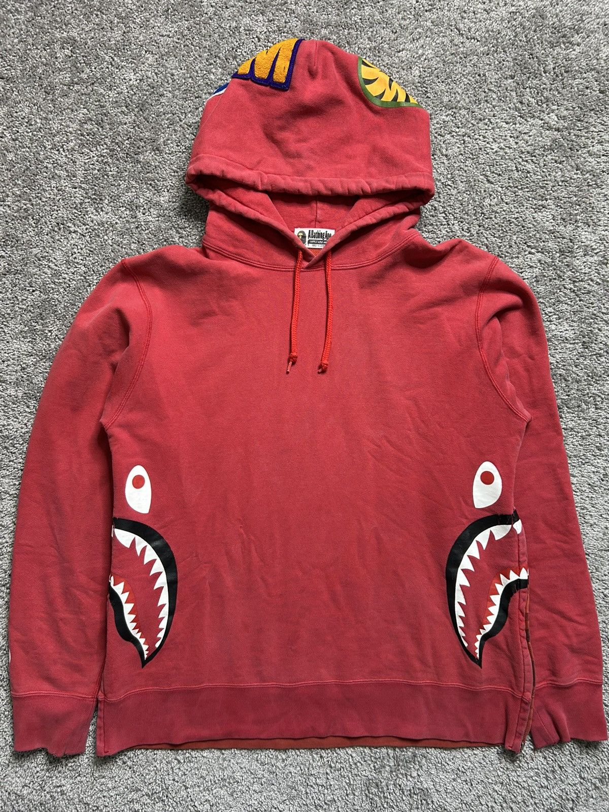 Other Bape Shark Wide Side Zip Camo Pullover Hoodie WGM Size US L / EU 52-54 / 3 - 1 Thumbnail