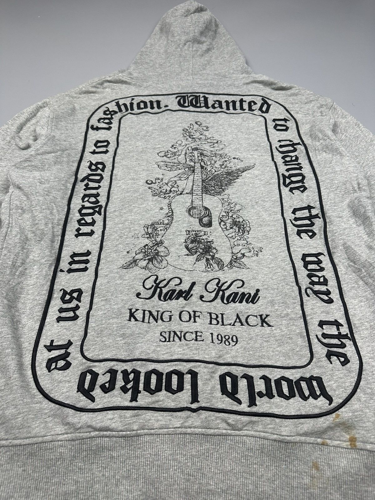 Karl Kani Karl Kani King Of Black Diamond Full Zipper Hoodie Size US L / EU 52-54 / 3 - 12 Thumbnail