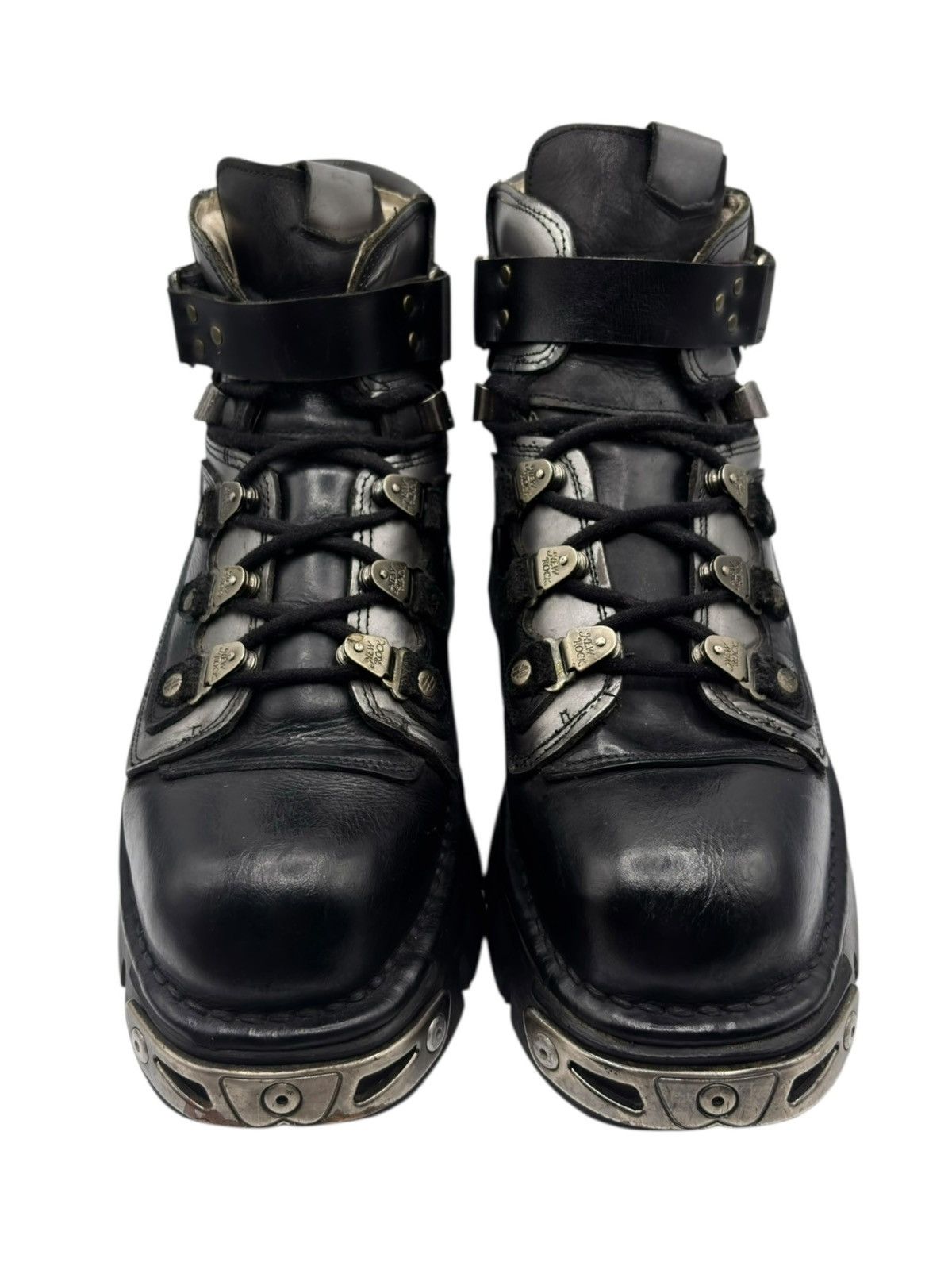 New Rock Vintage New Rock grey ankle reactor boots Size 43 Size US 10 / EU 43 - 2 Thumbnail