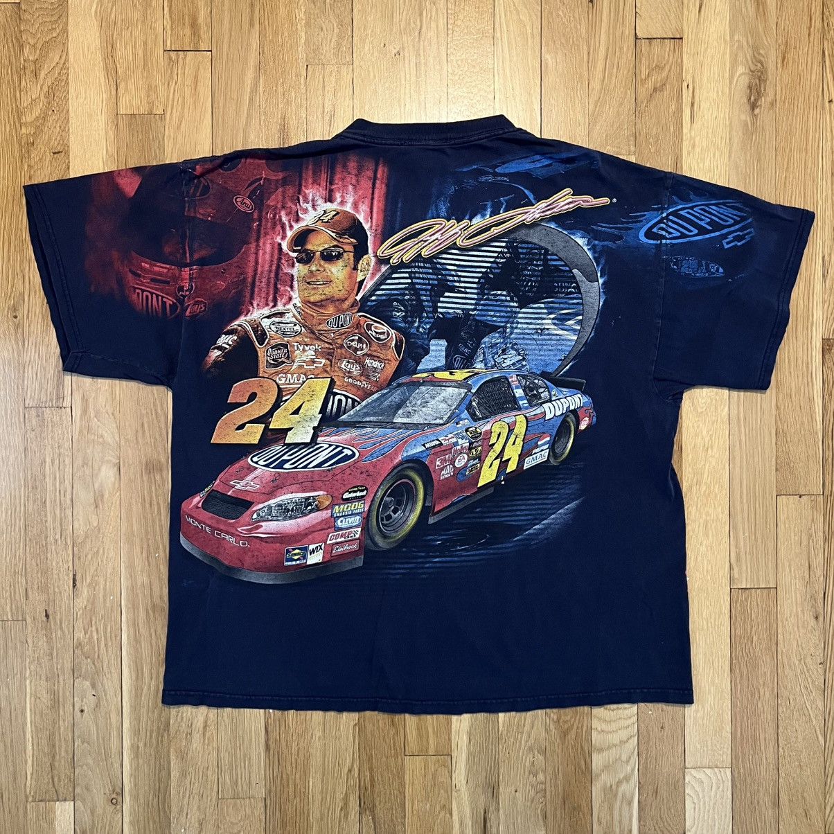 Chase Authentics Chase Authentics NASCAR Jeff Gordon #24 AOP XL Navy T Shirt Size US XL / EU 56 / 4 - 3 Thumbnail
