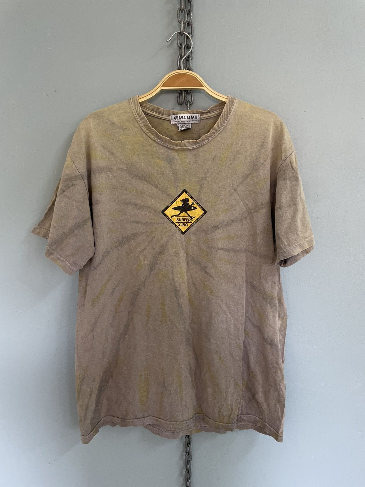 Vintage Vintage North Shore Surfer X-ing t shirt Size US M / EU 48-50 / 2 - 2 Thumbnail