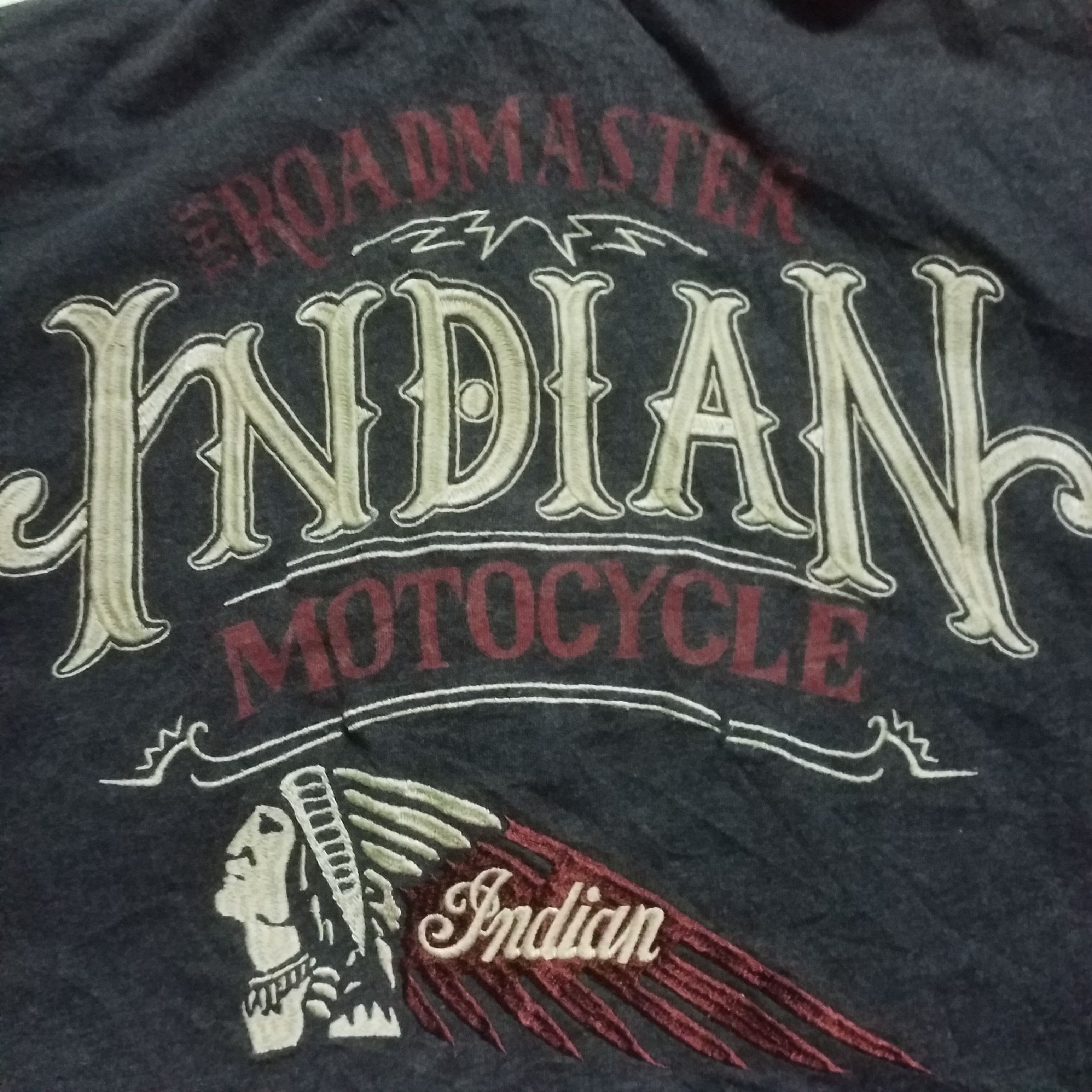 Japanese Brand Indian motorcycle polo shirt embroidery Size US M / EU 48-50 / 2 - 7 Thumbnail