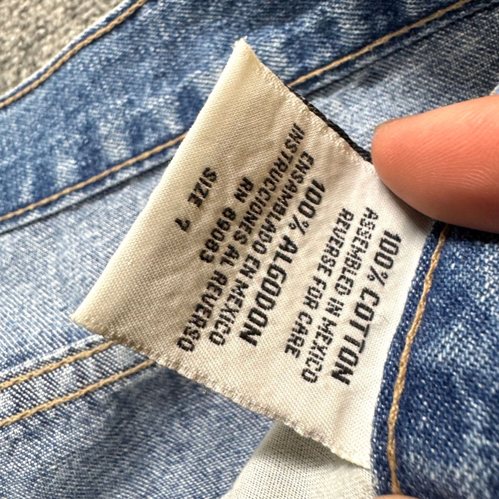Vintage VINTAGE LEI Jeans Woman Dark Wash Flare Leg Denim Pants Cotton Size 8 Wide Leg Jeans Womens Size 30" / US 8 / IT 44 - 5 Thumbnail