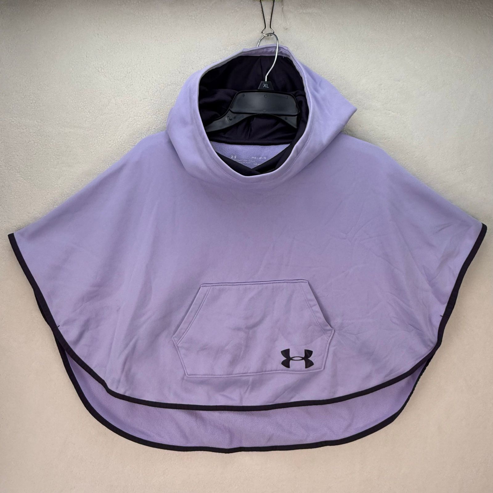 Under Armour UNDER ARMOUR Girls Large Fleece Poncho Lavender Size US 29 - 1 Thumbnail