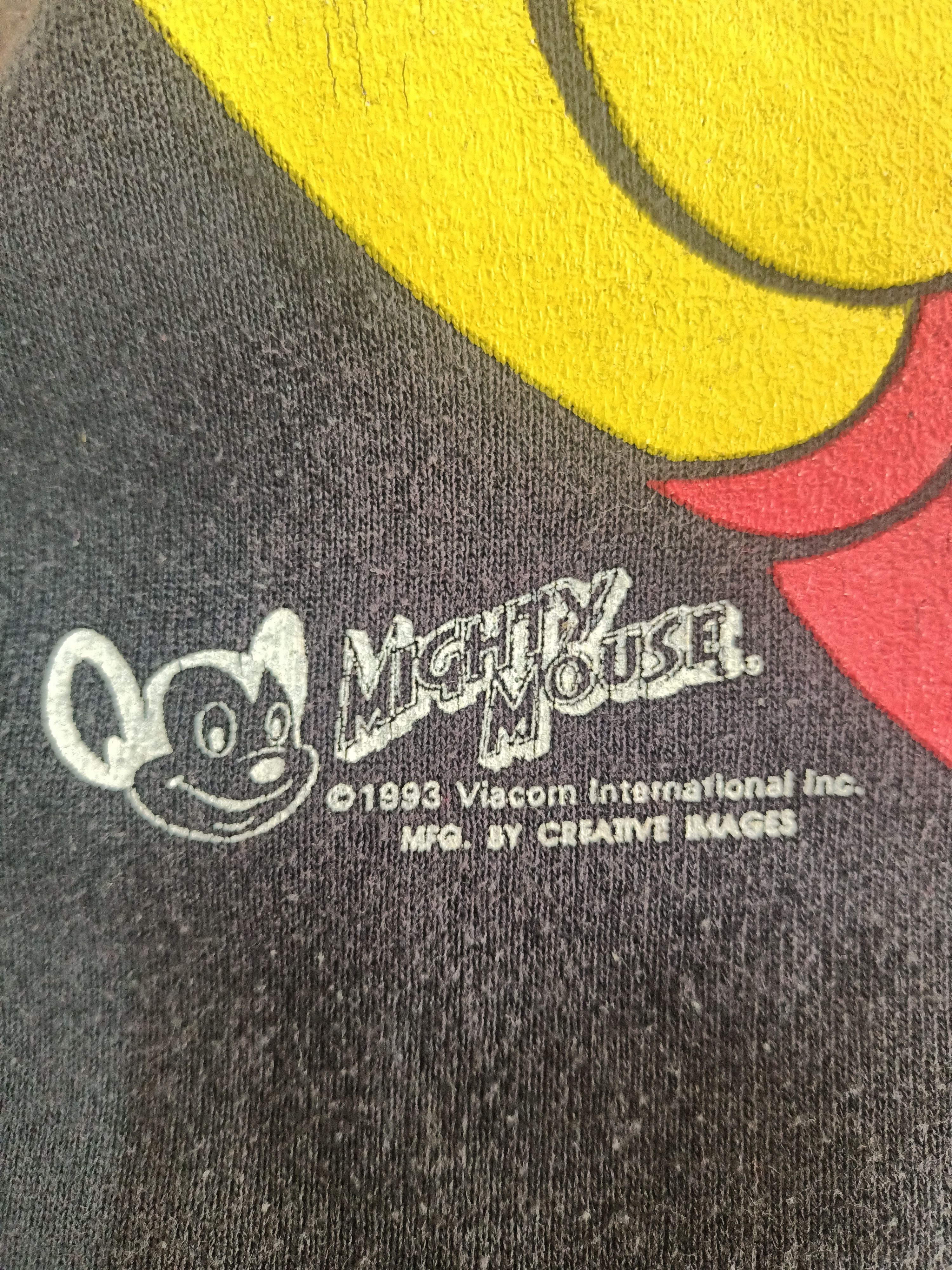 Hanes Vintage Mighty Mouse 1993 sweatshirt by Viacom International Size US L / EU 52-54 / 3 - 4 Thumbnail