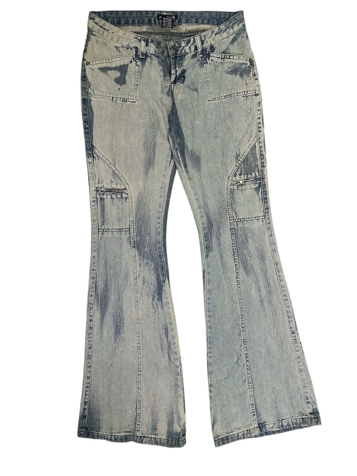 Kapital 💥Flaree💥Bootcut Flare Hands Off If6was9 Style crazy design . Size US 30 / EU 46 - 1 Thumbnail
