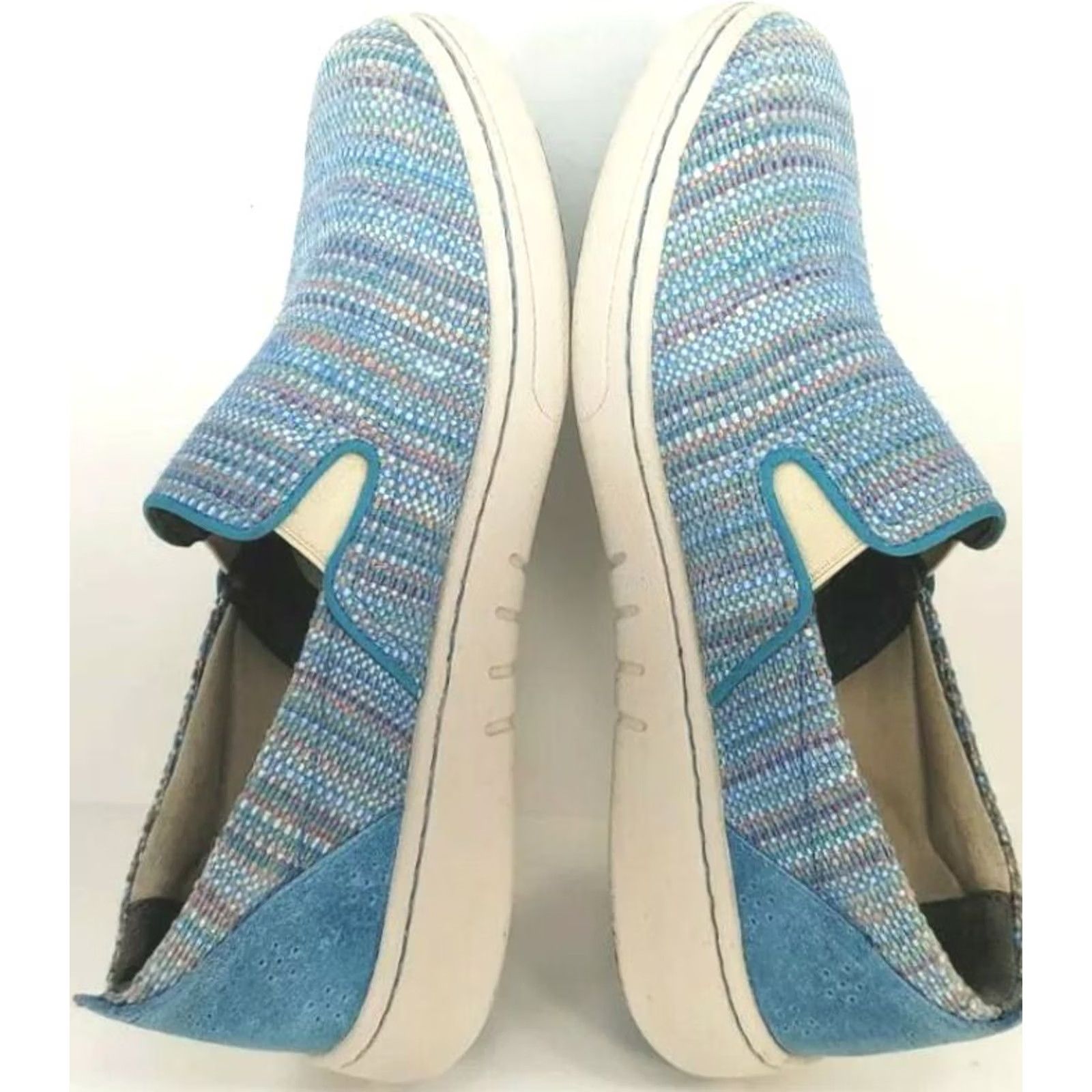 Dansko Dansko Belle Blue Multicolor Comfort Slip-On Sneaker Women's 6-6.5M 37EU Size US 6.5 / IT 36.5 - 7 Thumbnail