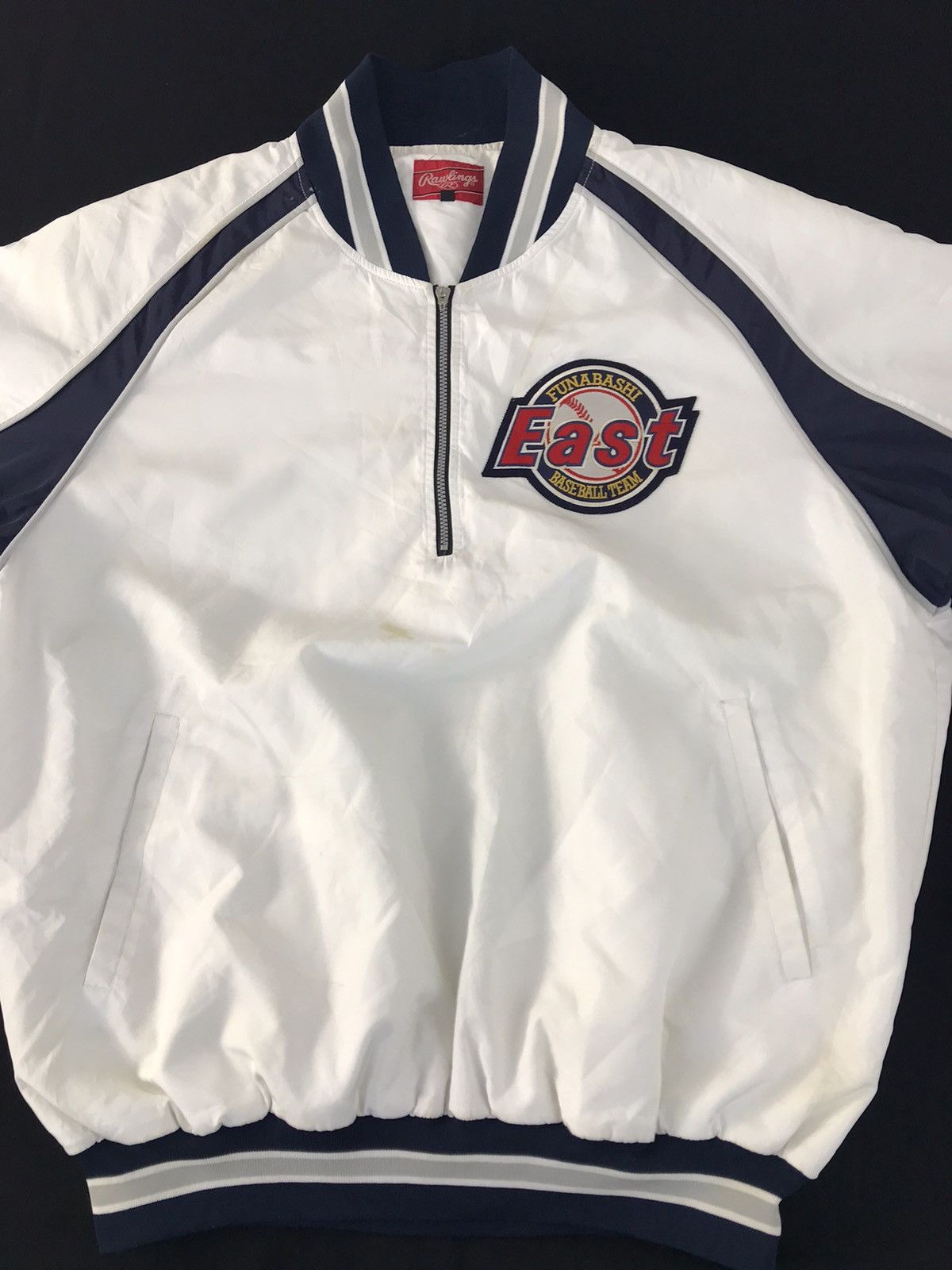 Japanese Brand 90s Rawling Funabashi Baseball Varsity Jacket Double Pocket Size US XL / EU 56 / 4 - 3 Thumbnail