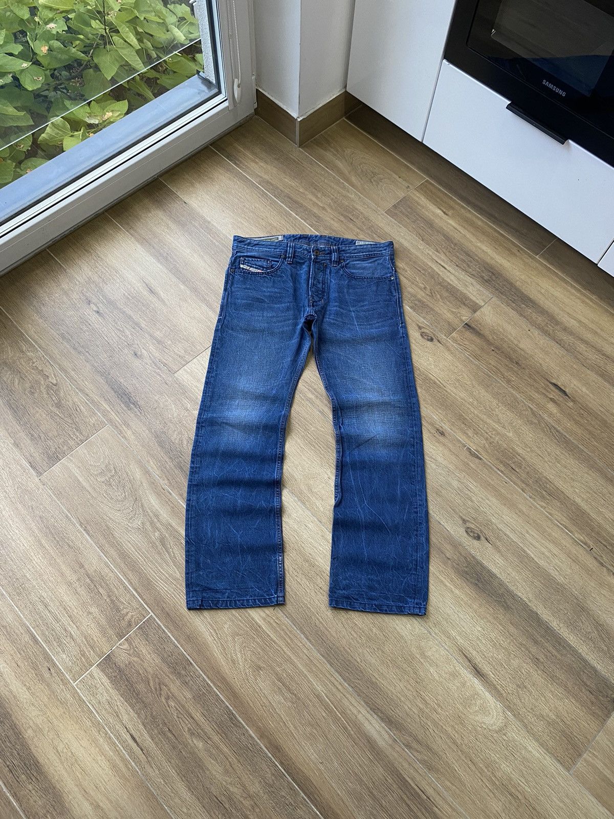 Diesel Diesel Vintage Flared Jeans Washed Baggy Wide Avant Garde Size US 32 / EU 48 - 1 Thumbnail