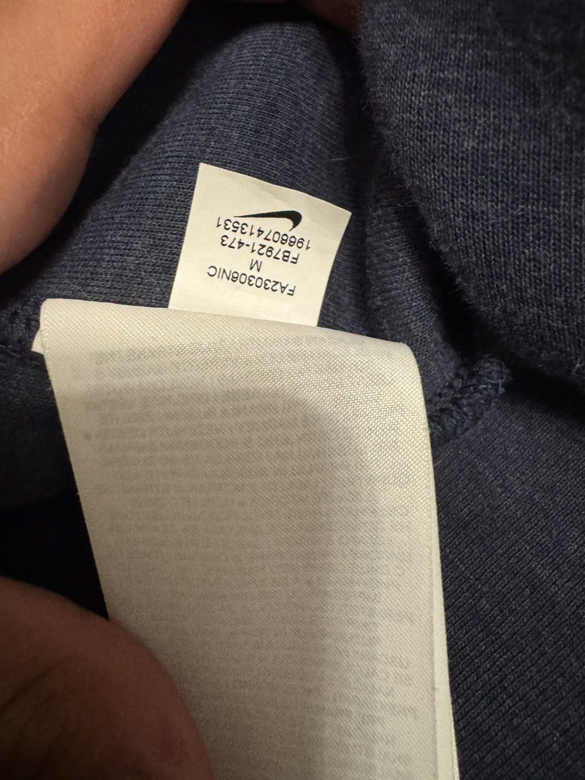 Nike Nike tech navy Size US S / EU 44-46 / 1 - 8 Thumbnail