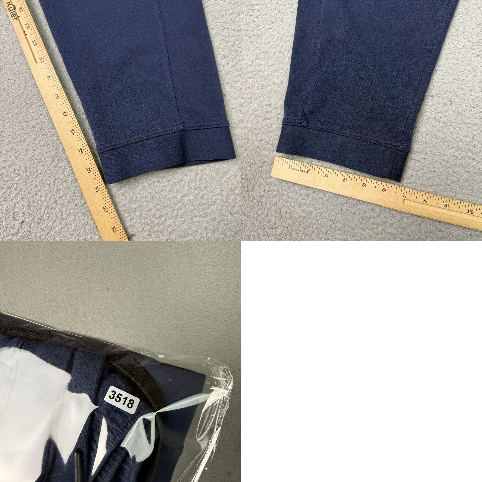 Nike Nike Showtime Pants Mens XXXL Blue Basketball Jogger Pockets Tapered Casual athleisure Sports Size US 39 - 9 Thumbnail