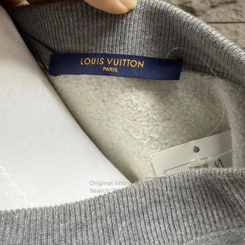 Louis Vuitton Louis Vuitton Gray Knit Sweater for Women . Size M / US 6-8 / IT 42-44 - 3 Thumbnail