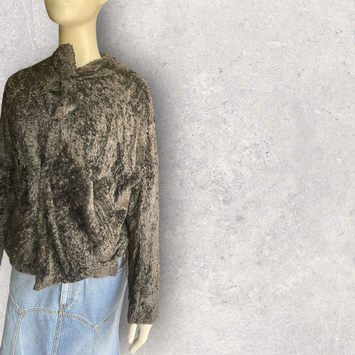 Yohji Yamamoto Fall12 Oversize Shearling Jacket Size S / US 4 / IT 40 - 2 Thumbnail