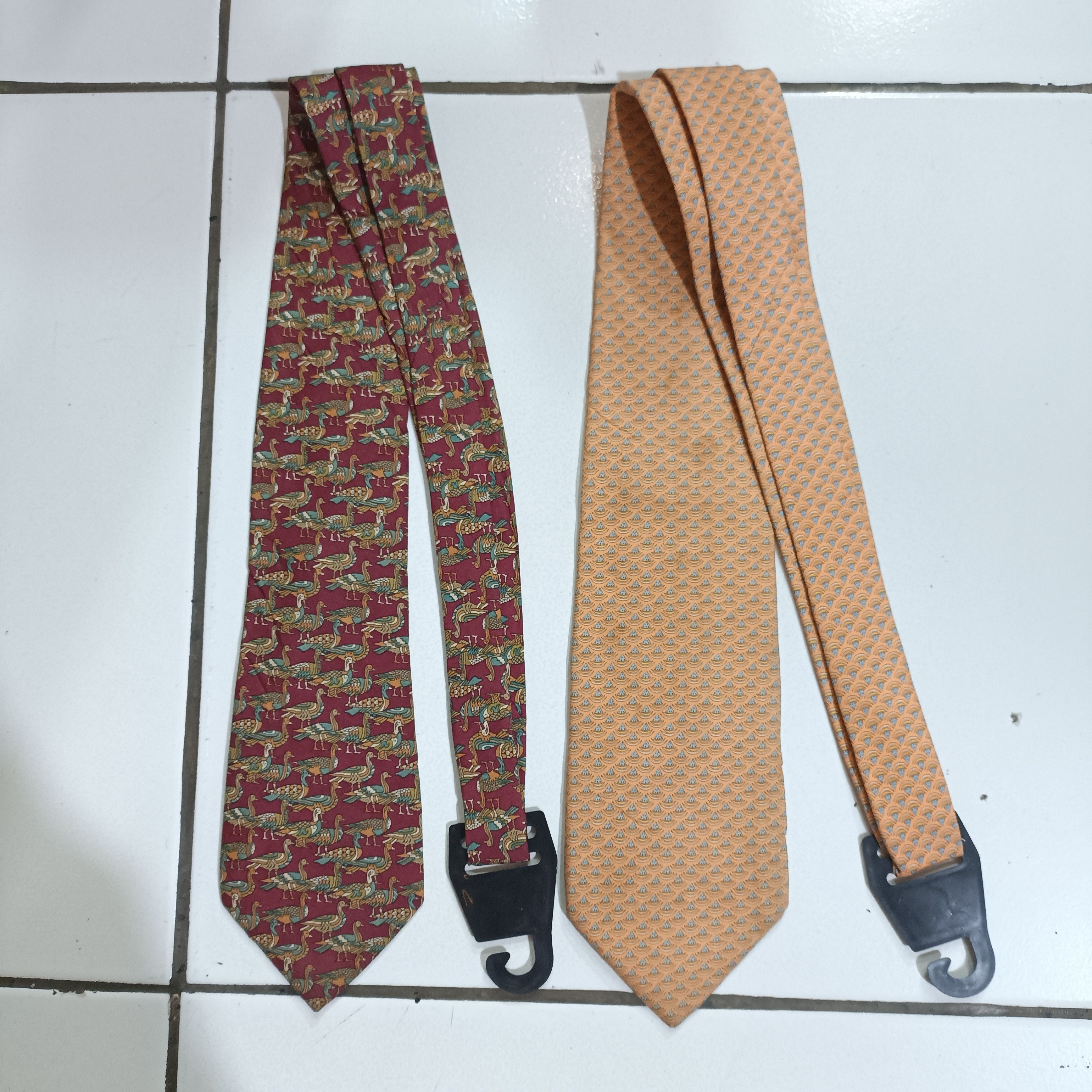Salvatore Ferragamo Salvatore Ferragamo Tie 100% silk 2 pcs Size ONE SIZE - 1 Thumbnail