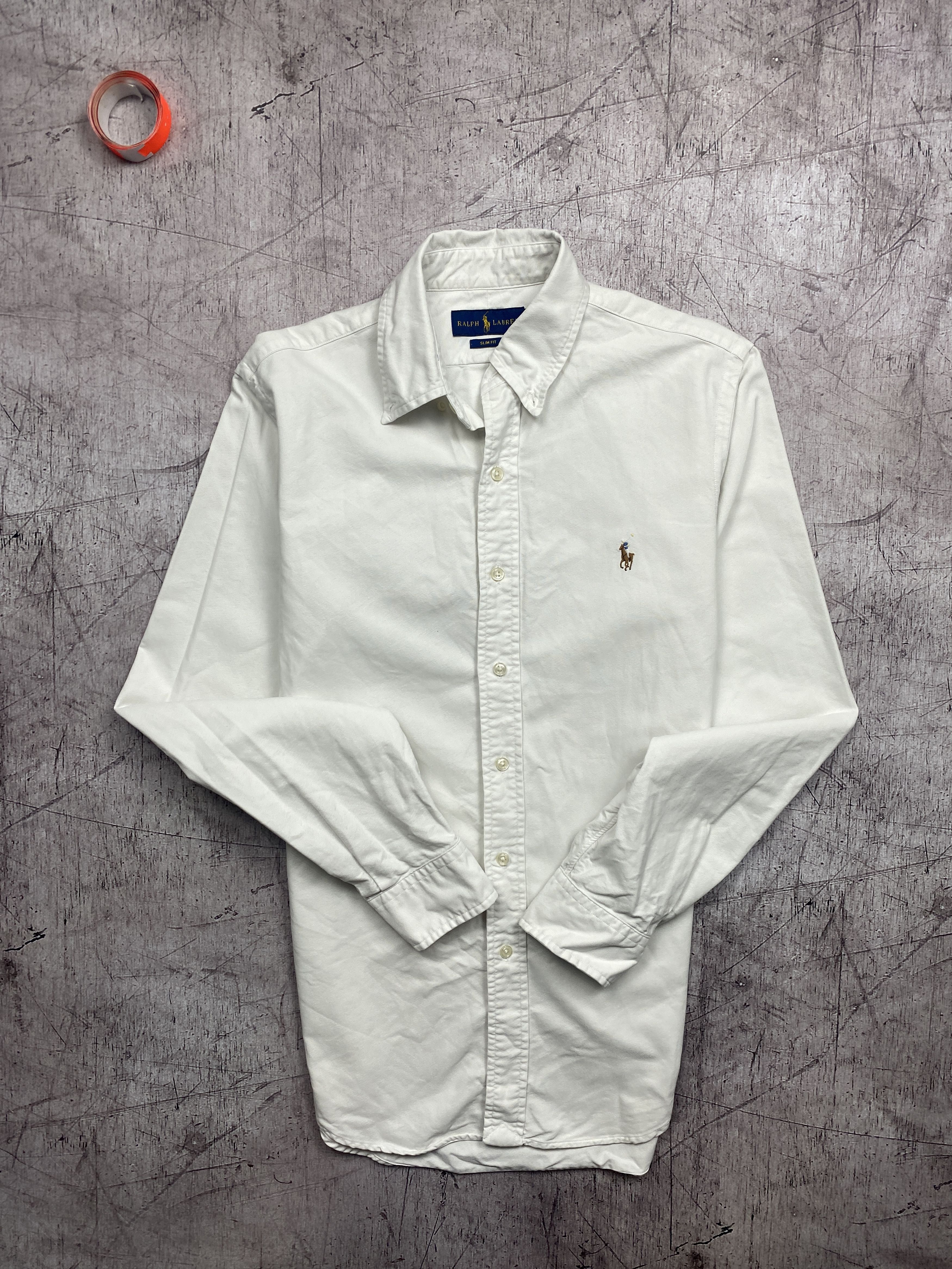 Polo Ralph Lauren vintage long sleeve white shirt