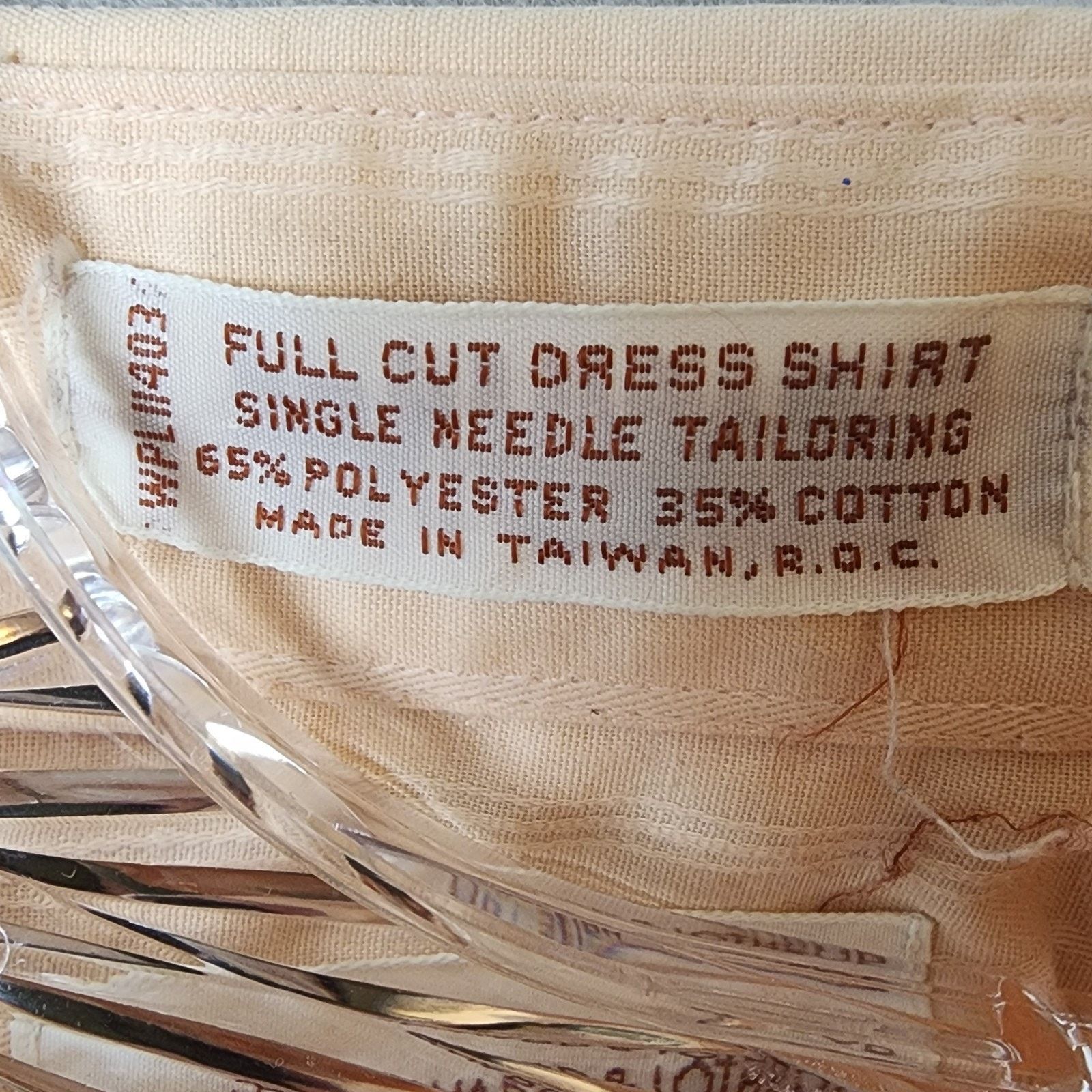 Woodward Woodward & Lothrop Full Cut Men's Dress Shirt 16-1/2 34/35 Size US S / EU 44-46 / 1 - 9 Thumbnail