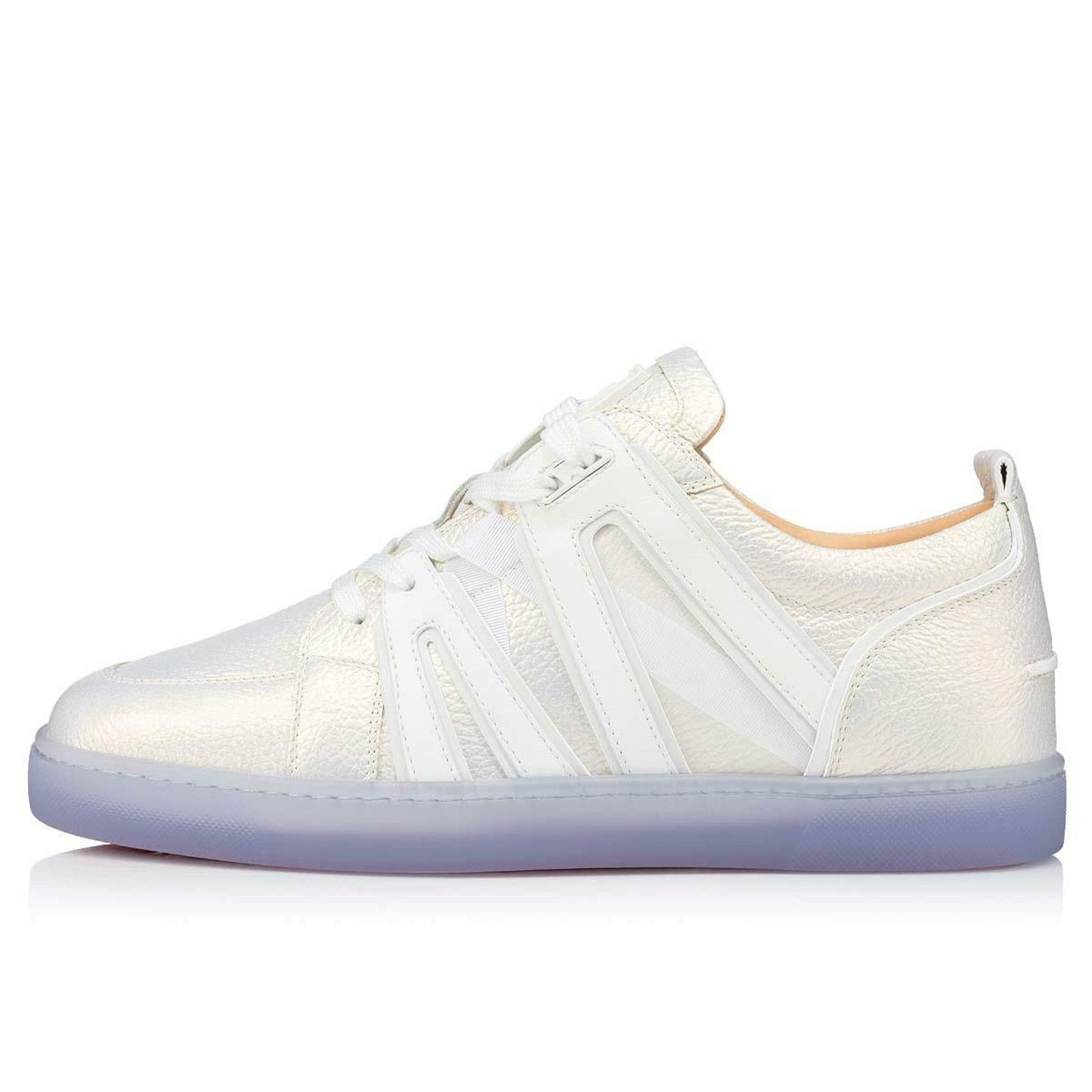Christian Louboutin Christian Louboutin Mens Vida Viva Flat Champagne Pearl Size US 9 / EU 42 - 3 Thumbnail