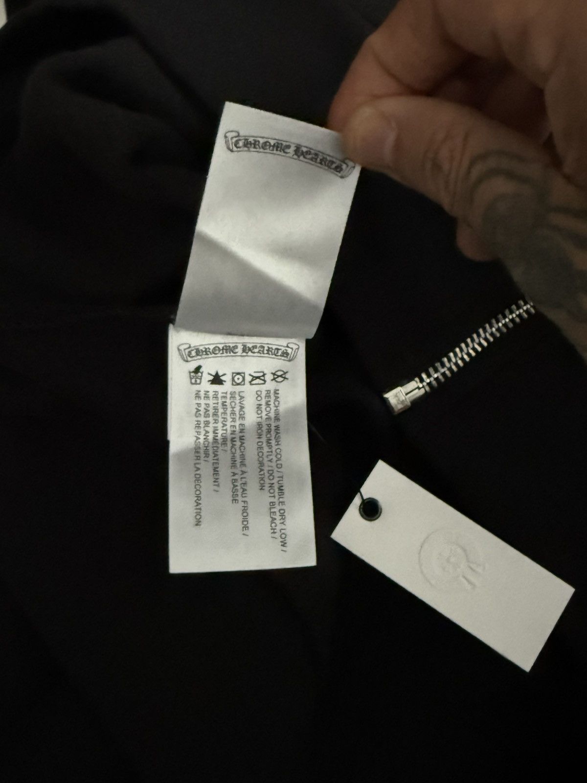 Chrome Hearts Chrome hearts FOTI zip up hoodie Size US L / EU 52-54 / 3 - 5 Thumbnail