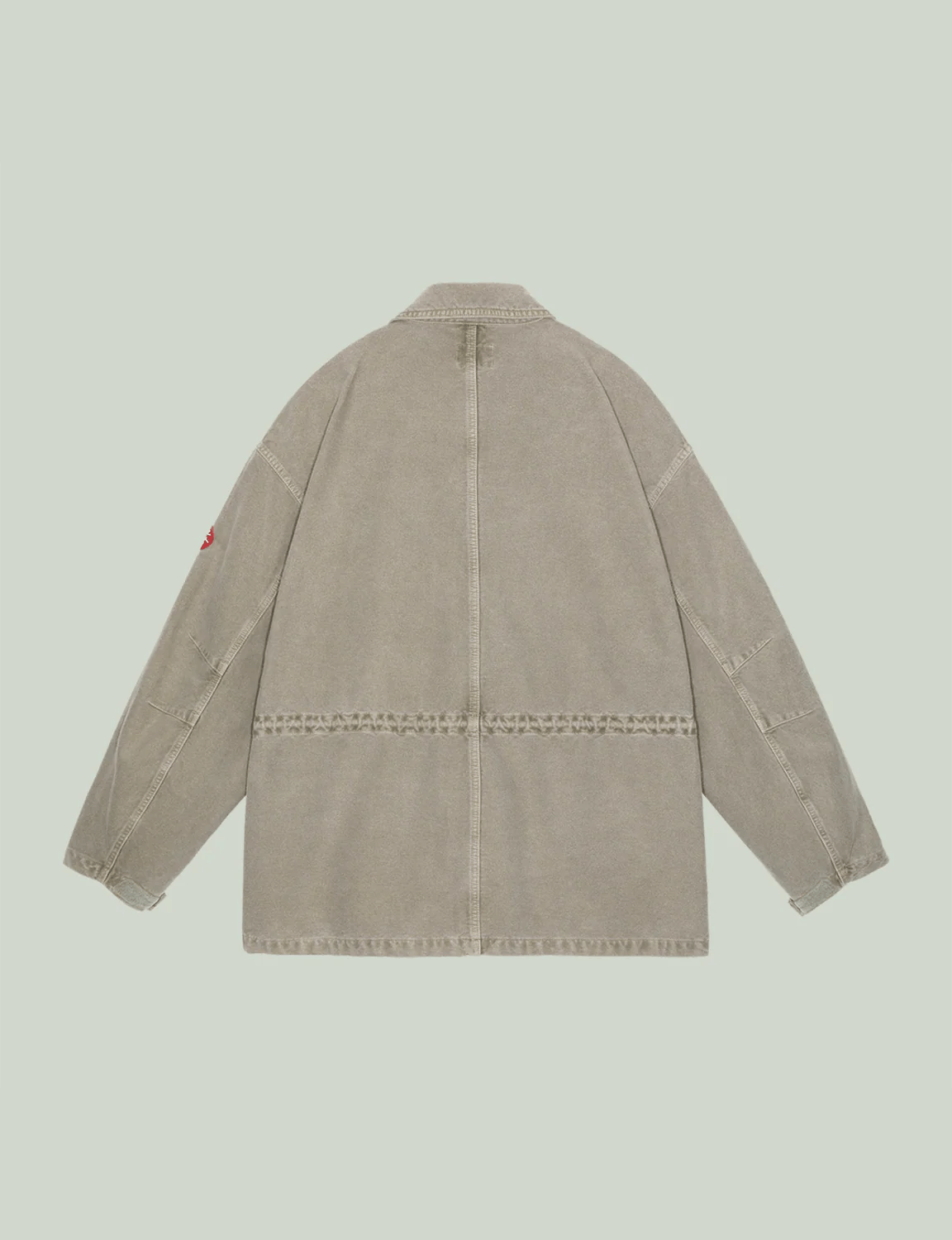 CAV EMPT Men's Overdye Cotton Flannel Easy BDU Jacket