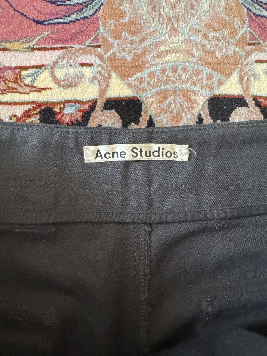 Acne Studios Acne Studios AW17 Twill Cargo Pants - Black - 32 Size US 32 / EU 48 - 5 Thumbnail