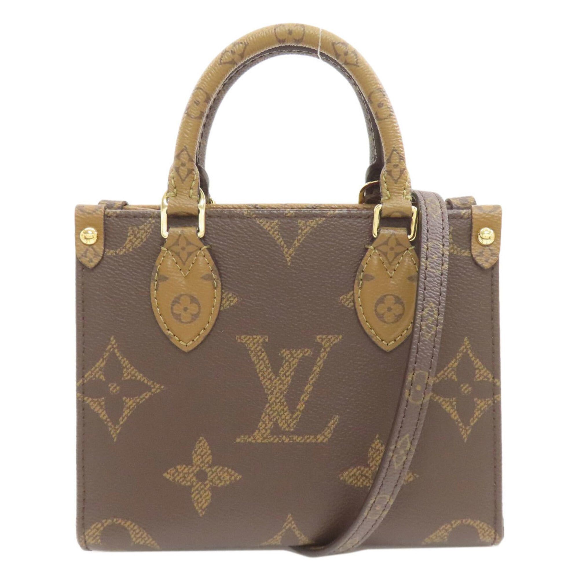 Louis Vuitton Louis Vuitton M46839 OnTheGo BB Handbag Monogram Reverse Women's LOUIS VUITTON Size ONE SIZE - 1 Thumbnail