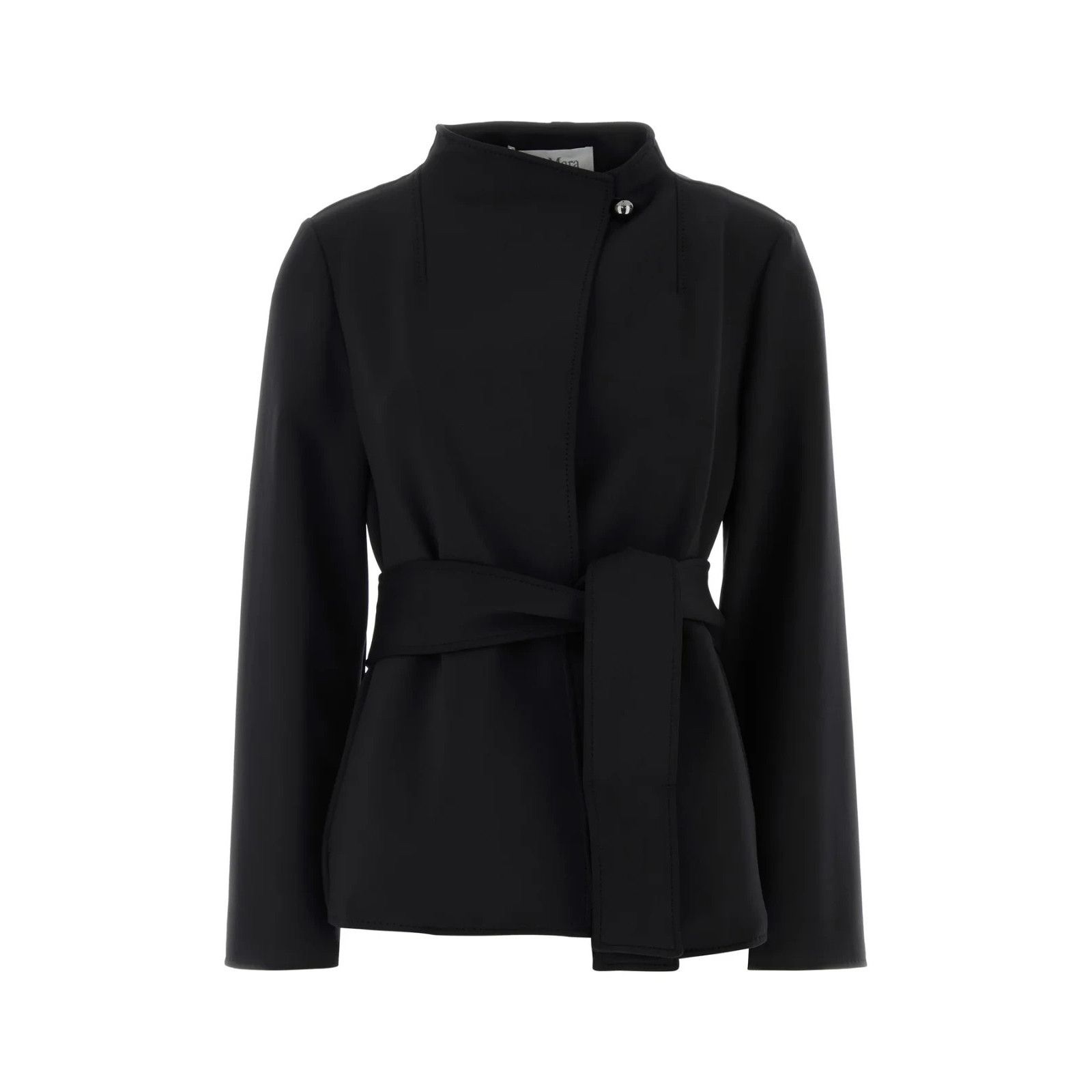 MAX MARA Talamo Black Stretch Nylon Blazer New & Authentic (