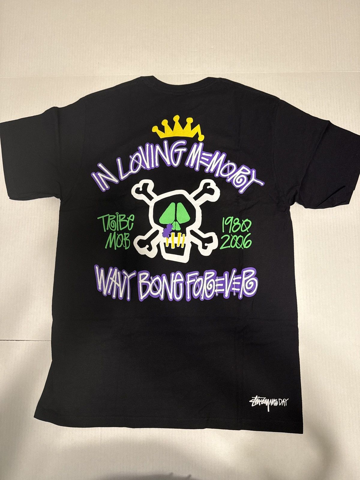 A$AP Rocky × Stussy Stussy ASAP Rocky Yams Day Tribe & Mob Tshirt size M NWT Size US M / EU 48-50 / 2 - 2 Thumbnail