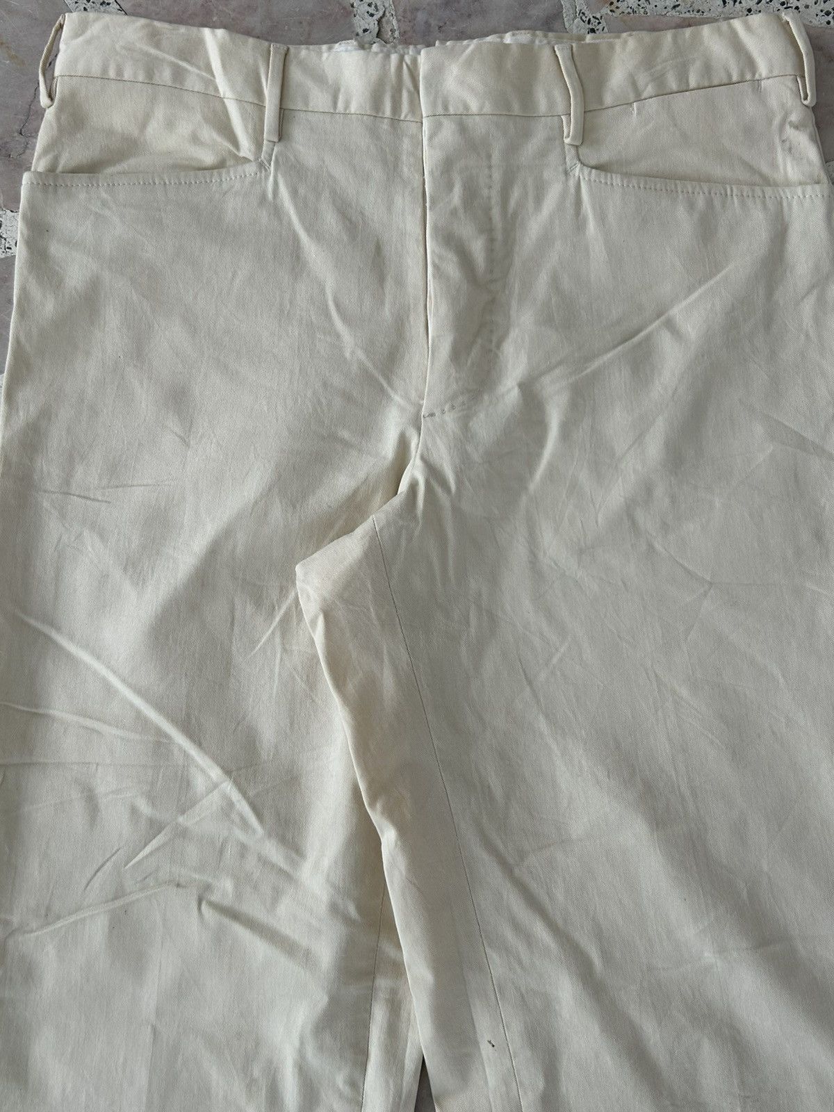 Prada NOS Prada Vintage Slacks White Size US 31 - 3 Thumbnail