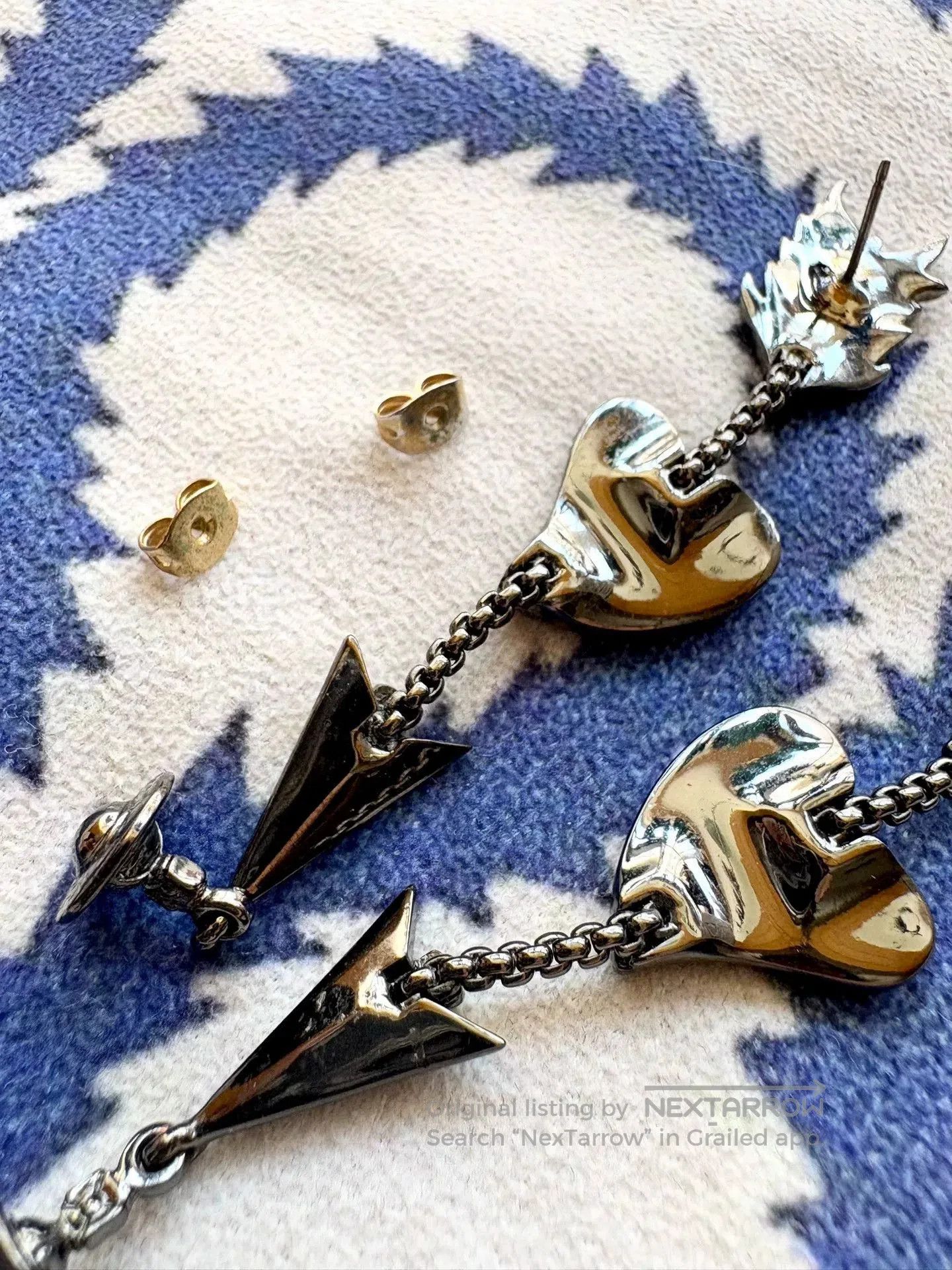 Vivienne Westwood vivienne westwood heart arrow earrings 2011. Size ONE SIZE - 6 Thumbnail