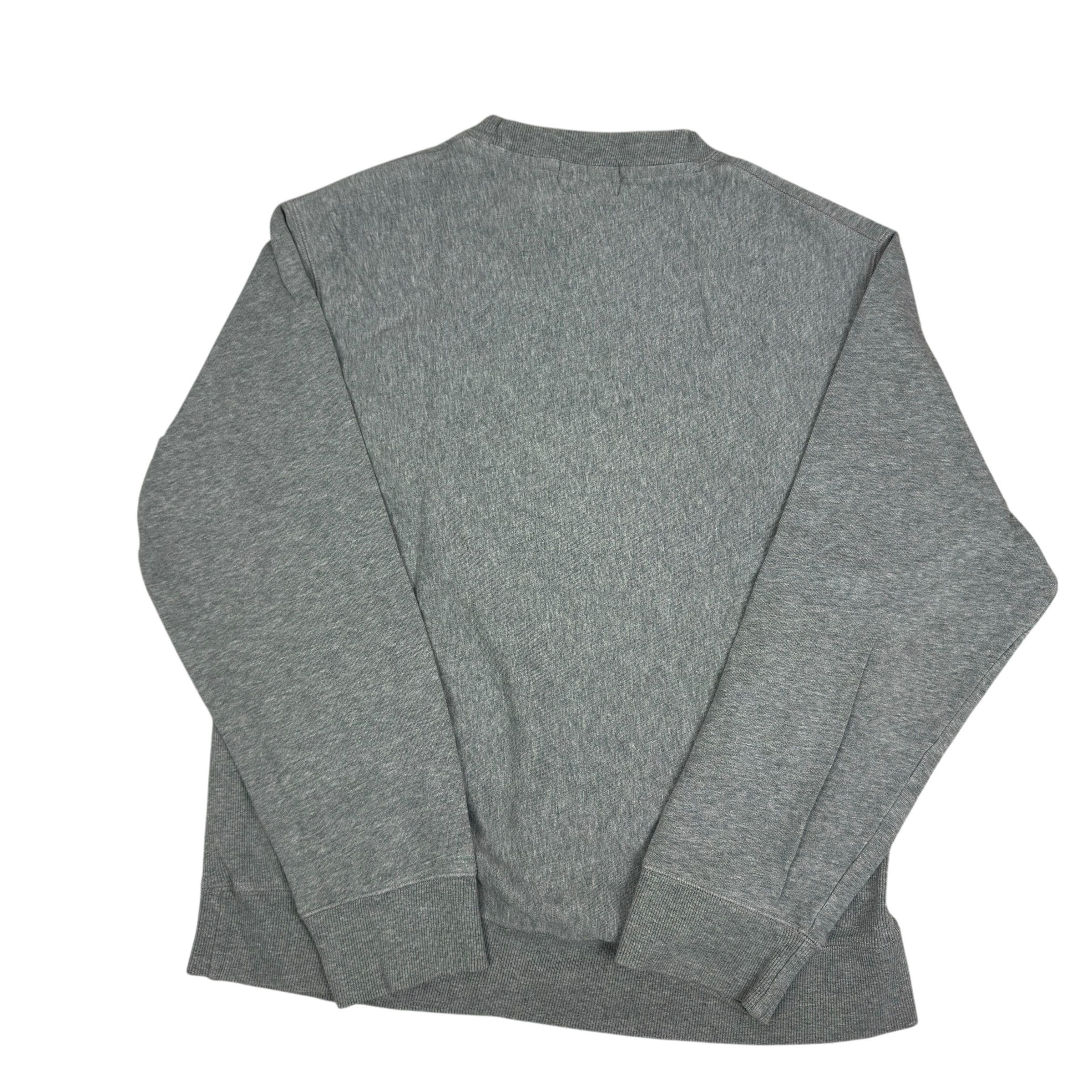 Burberry Thomas Burberry Men's Gray Fleece Knit Pullover Sweatshirt L Size US L / EU 52-54 / 3 - 2 Thumbnail