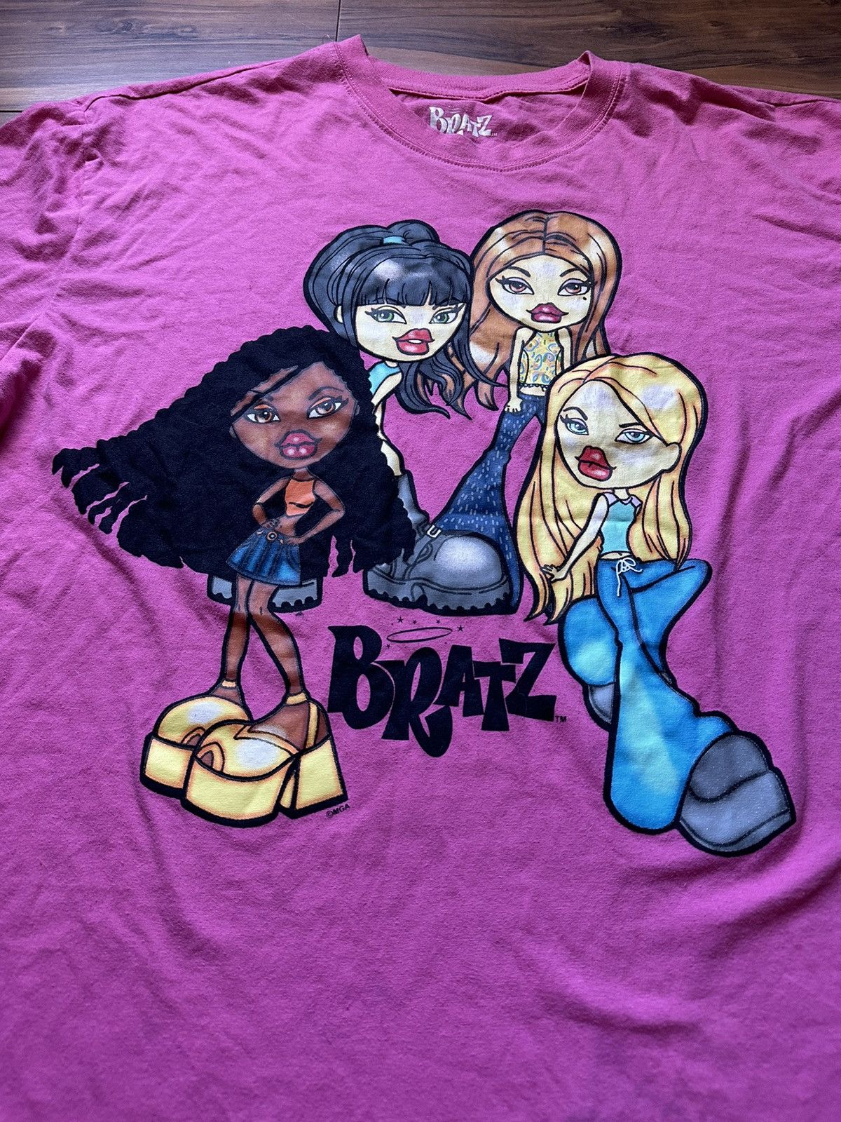 Vintage BRATZ pink T-shirt Size M / US 6-8 / IT 42-44 - 4 Thumbnail