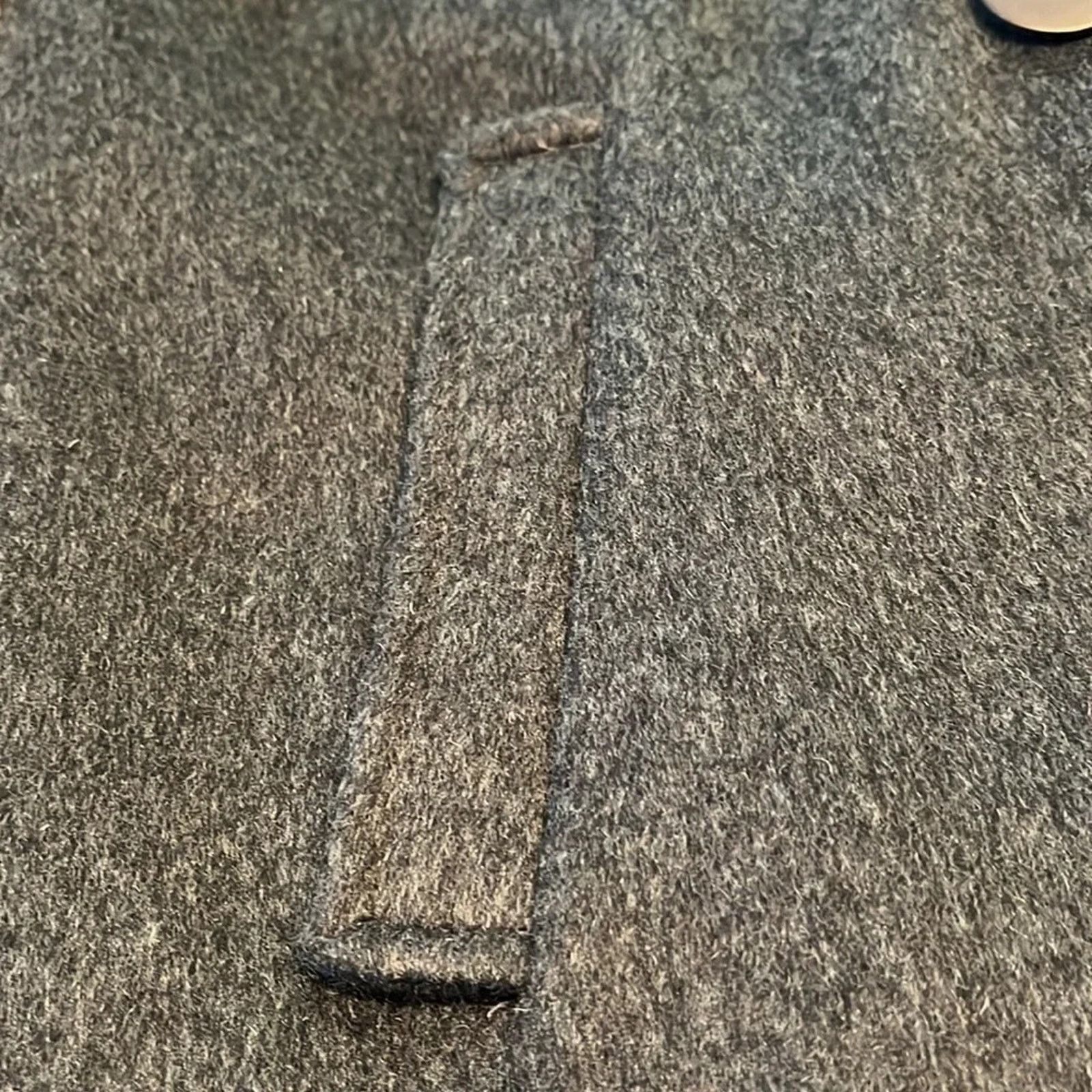 The Unbranded Brand Braeburn 100% wool lined double breasted overcoat, size11/12 Size M / US 6-8 / IT 42-44 - 6 Thumbnail
