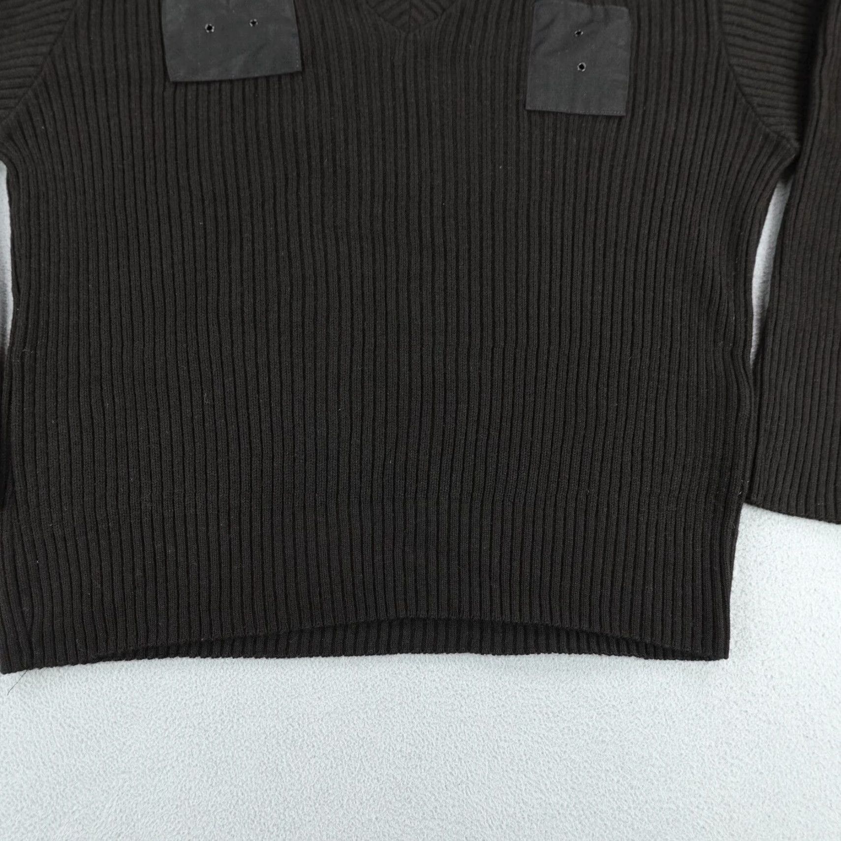 Vintage VINTAGE Horace Small Sweater Mens XL Black Commando Pullover V-Neck Size US XL / EU 56 / 4 - 3 Thumbnail