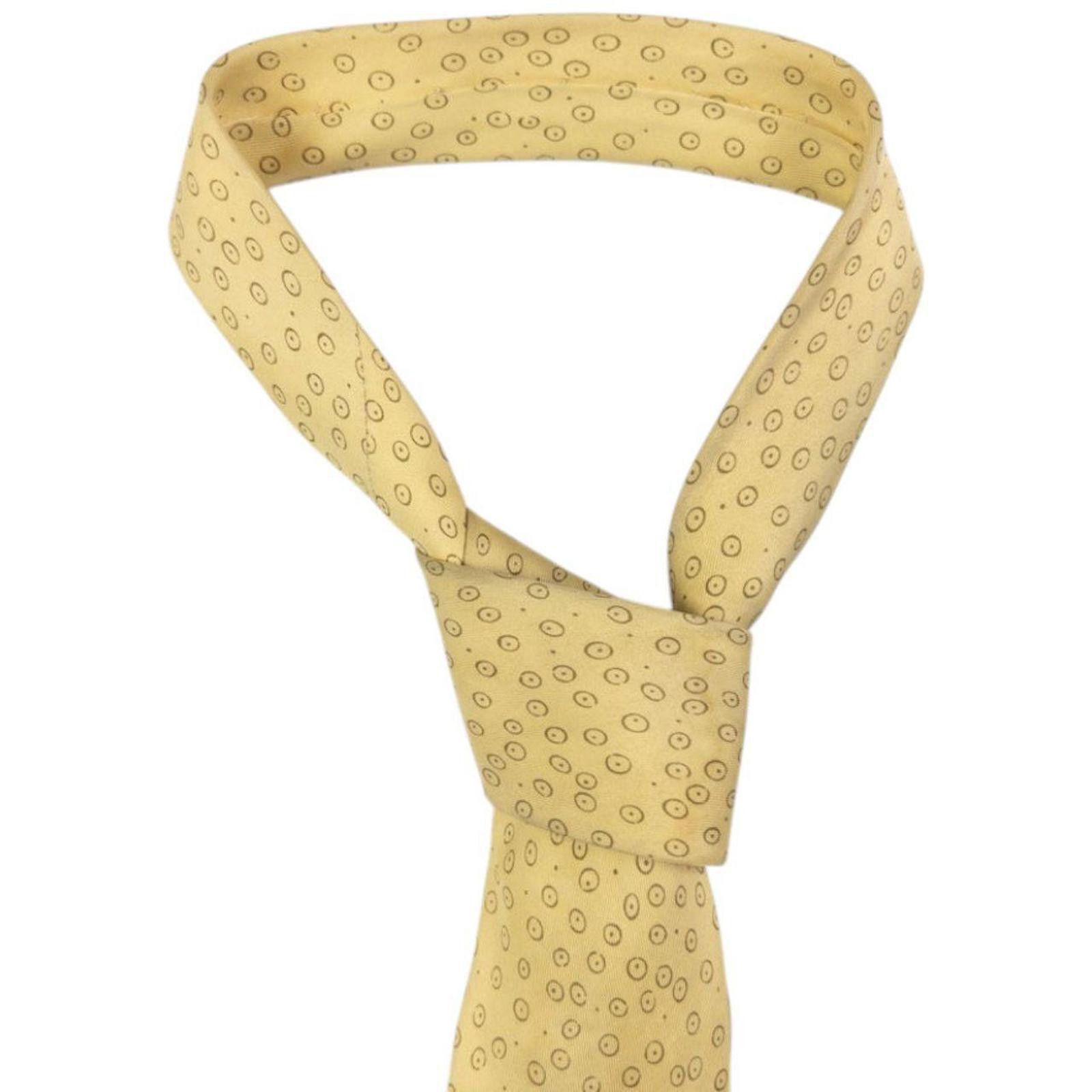 Hermes Vintage Hermès Polka Dot Silk Tie Size ONE SIZE - 4 Thumbnail