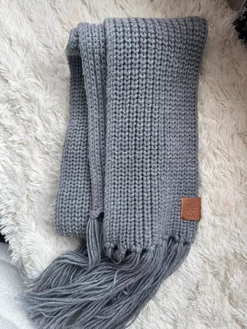 Loewe LOEWE Knitted scarf Size ONE SIZE - 2 Thumbnail