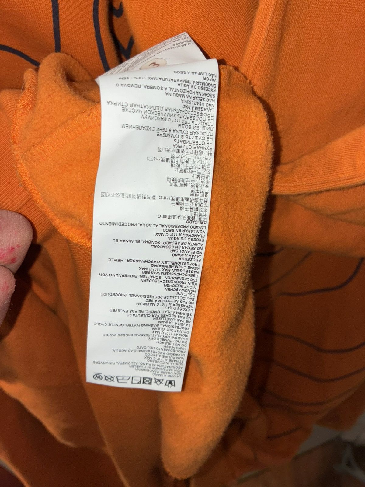 Marni Marni orange hooded sweatshirt Size US L / EU 52-54 / 3 - 9 Thumbnail