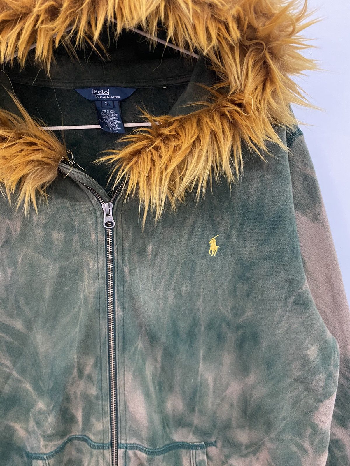 Polo Ralph Lauren 💥LGB💥Polo Ralph Lauren Fur Hoodie LGB style Size US L / EU 52-54 / 3 - 7 Thumbnail