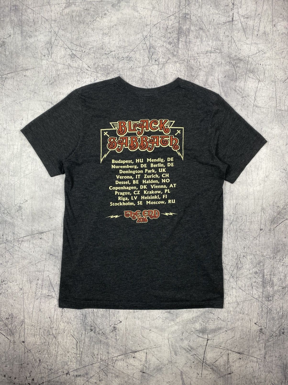 Black Sabbath Black Sabbath Official Band T Shirt 2016 Tour Ozzy Osbourne Size US M / EU 48-50 / 2 - 9 Thumbnail