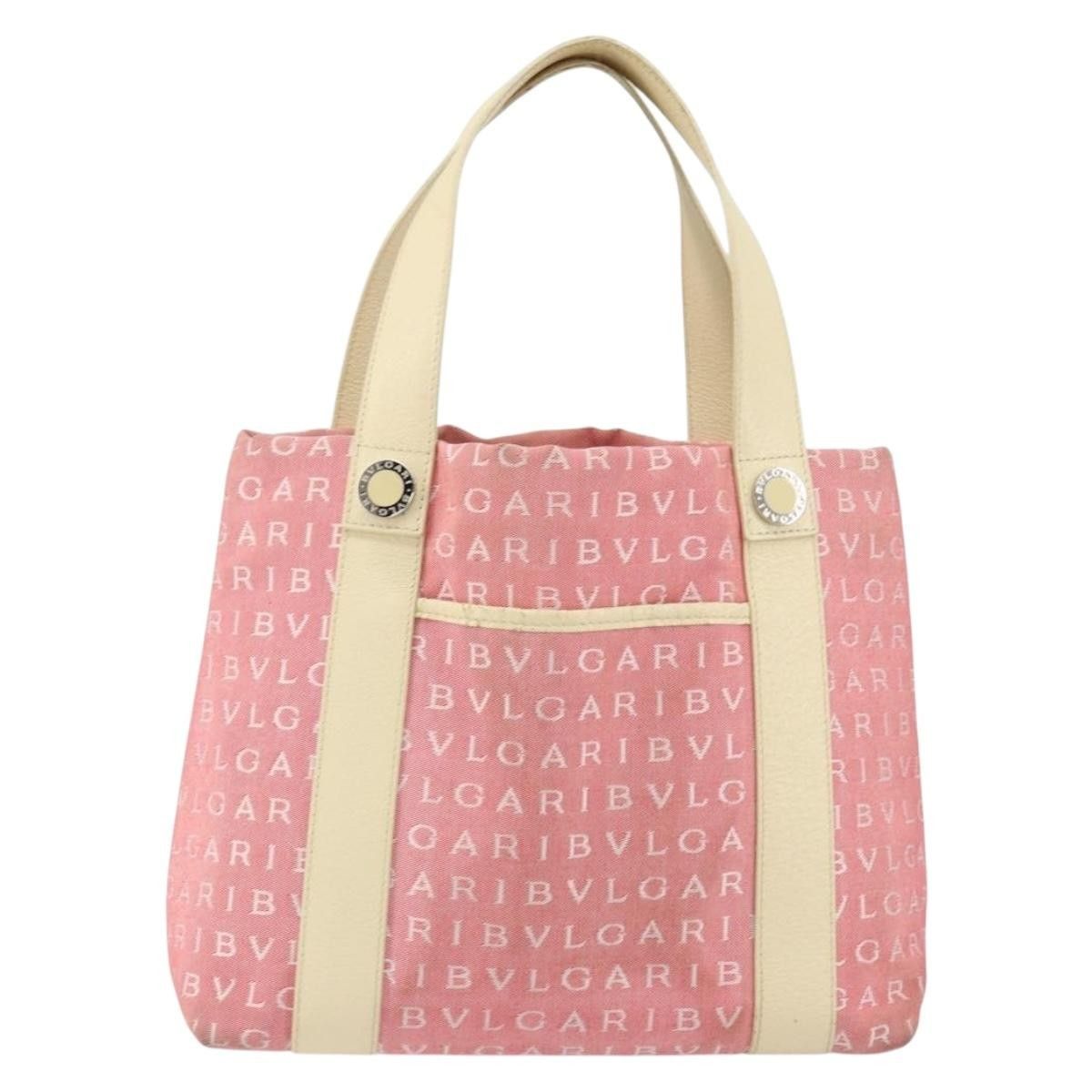 Bvlgari Logomania Handbag Canvas