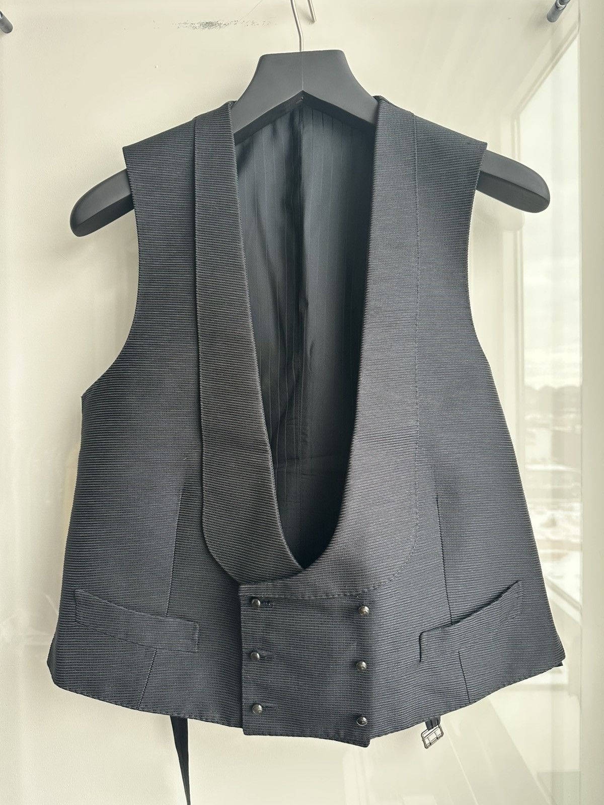 Tom Ford Silk Grosgrain Tuxedo Waistcoat RARE Size 44R - 1 Thumbnail
