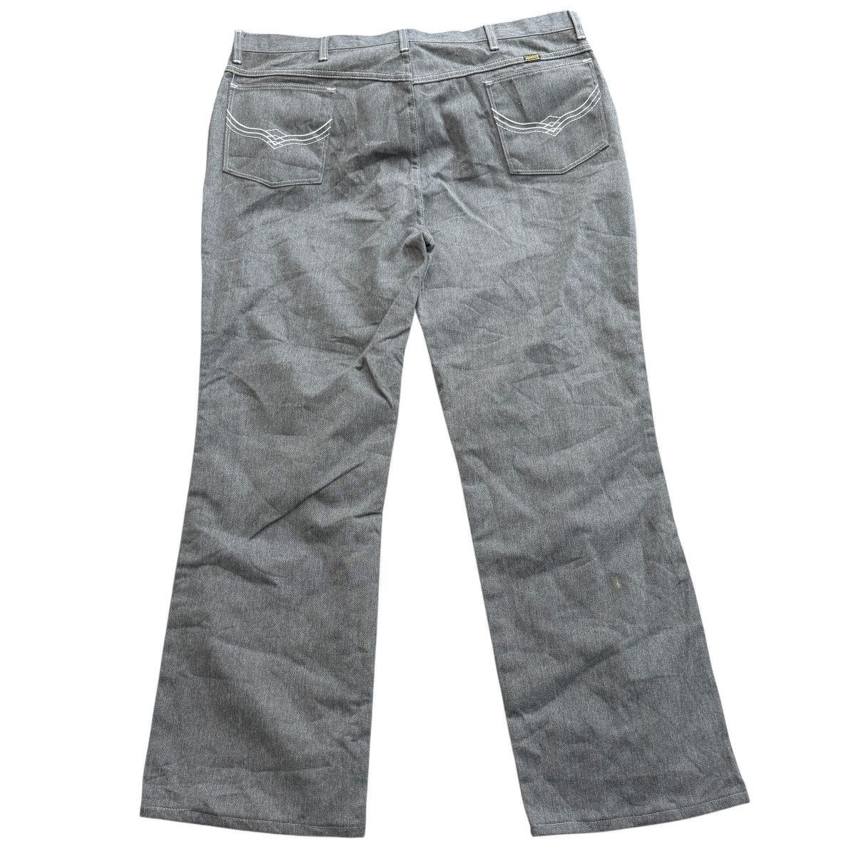 Vintage Vintage 70s Maverick Automaticks Gray Straight Jeans 42x31 Size US 42 / EU 58 - 2 Thumbnail