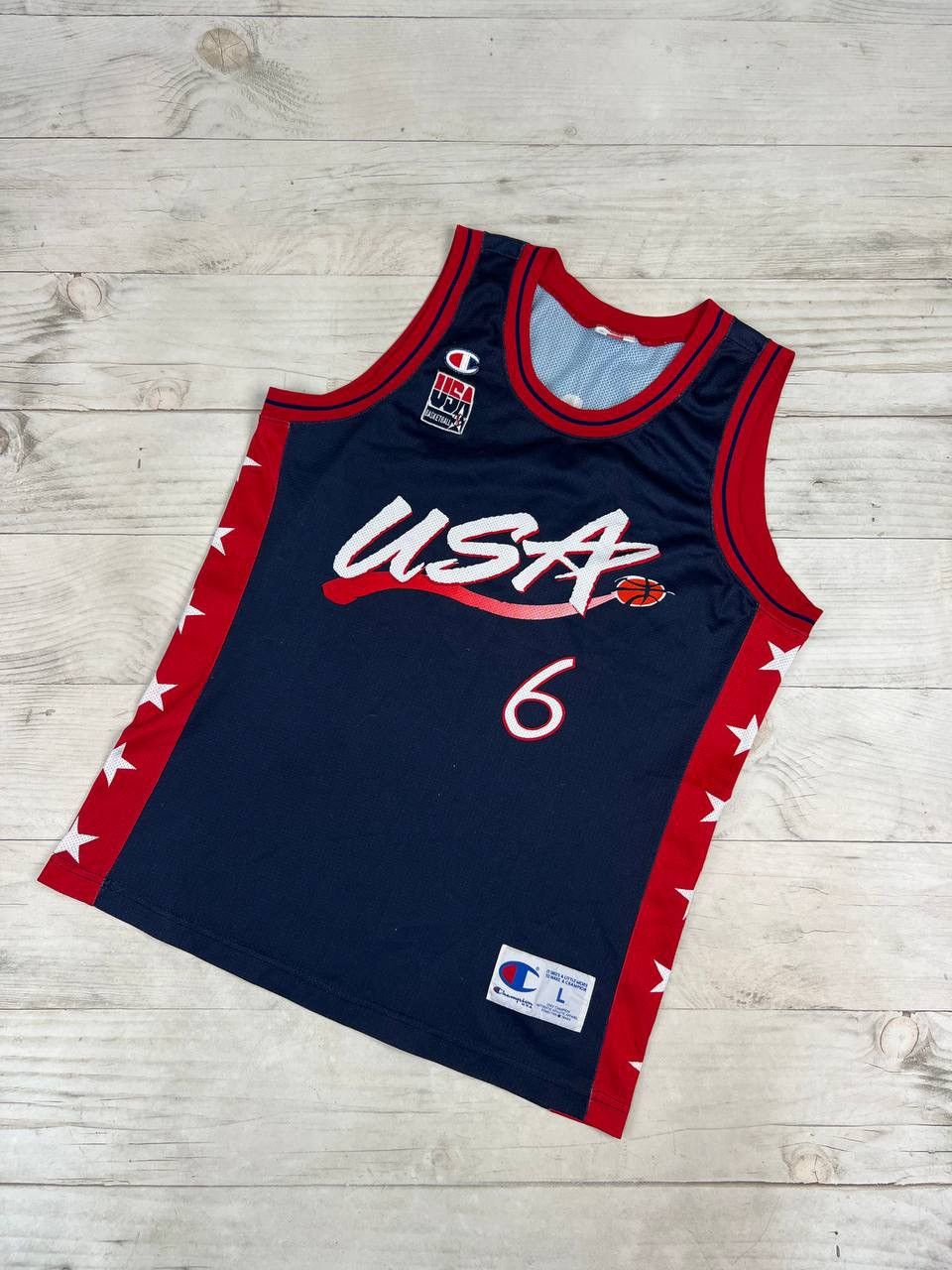 Champion Vintage Champion United State Hardway #6 NBA Jersey 90s Size US L / EU 52-54 / 3 - 1 Thumbnail
