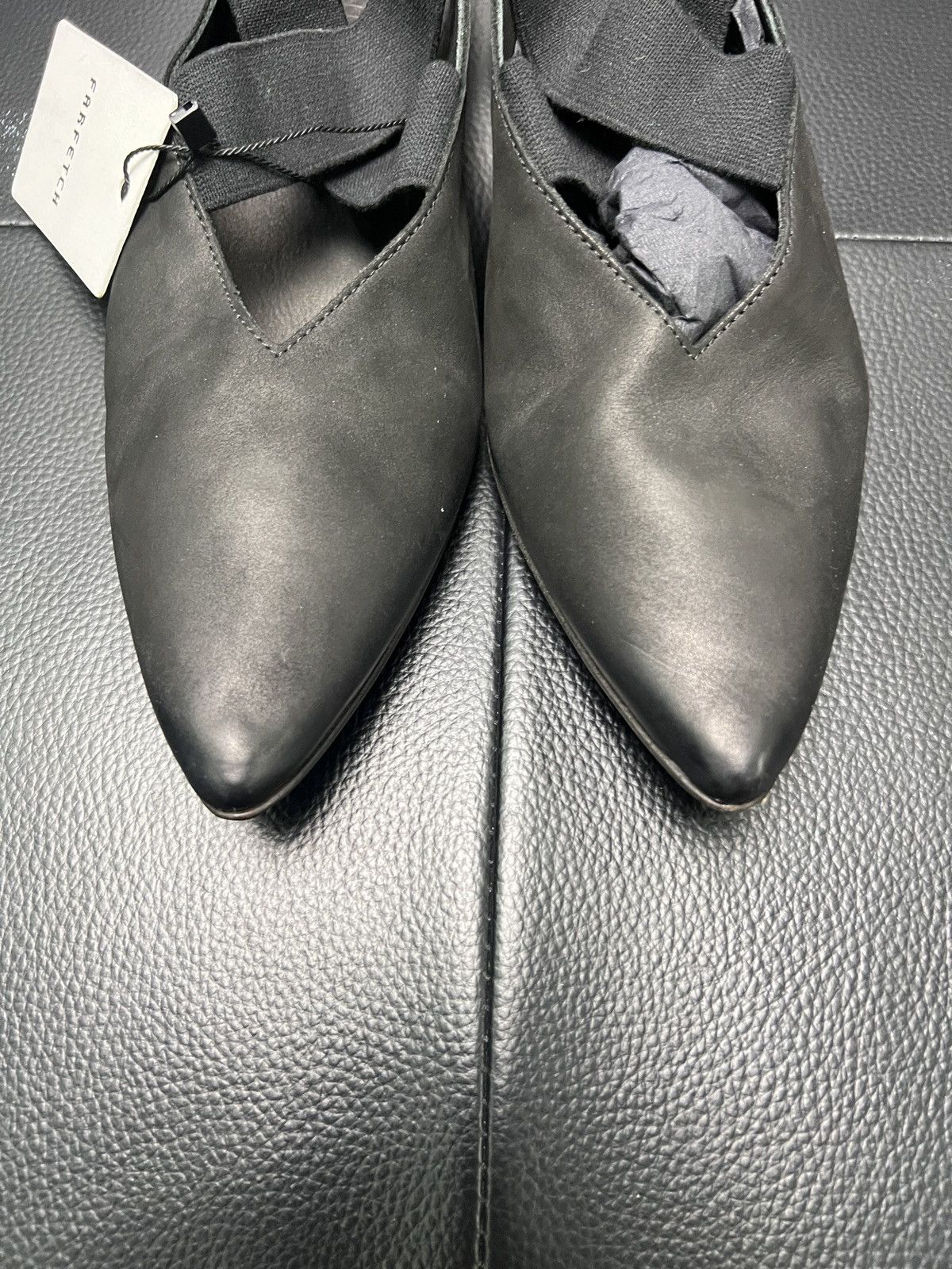 Uma Wang Uma Wang Pointed Toe Leather Ballet Flats Size US 9 / IT 39 - 12 Thumbnail