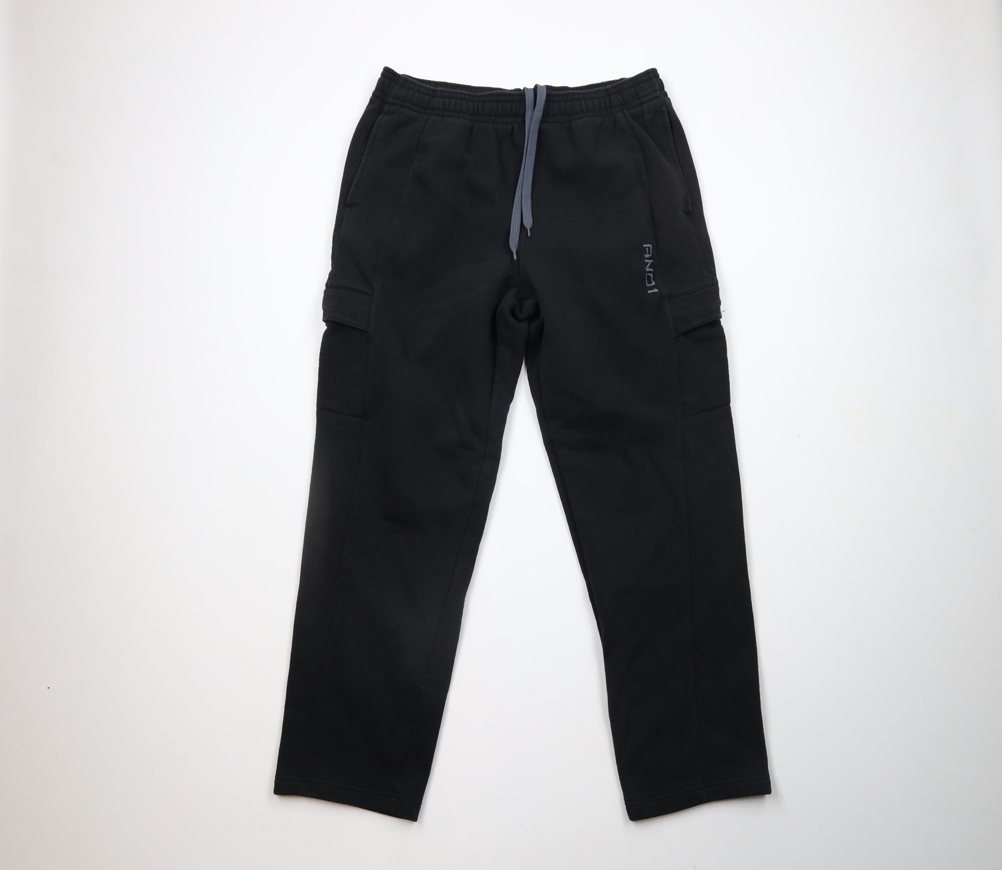 Vintage Vintage And1 Basketball And One Wide Leg Cargo Sweatpants Size US 36 / EU 52 - 1 Thumbnail