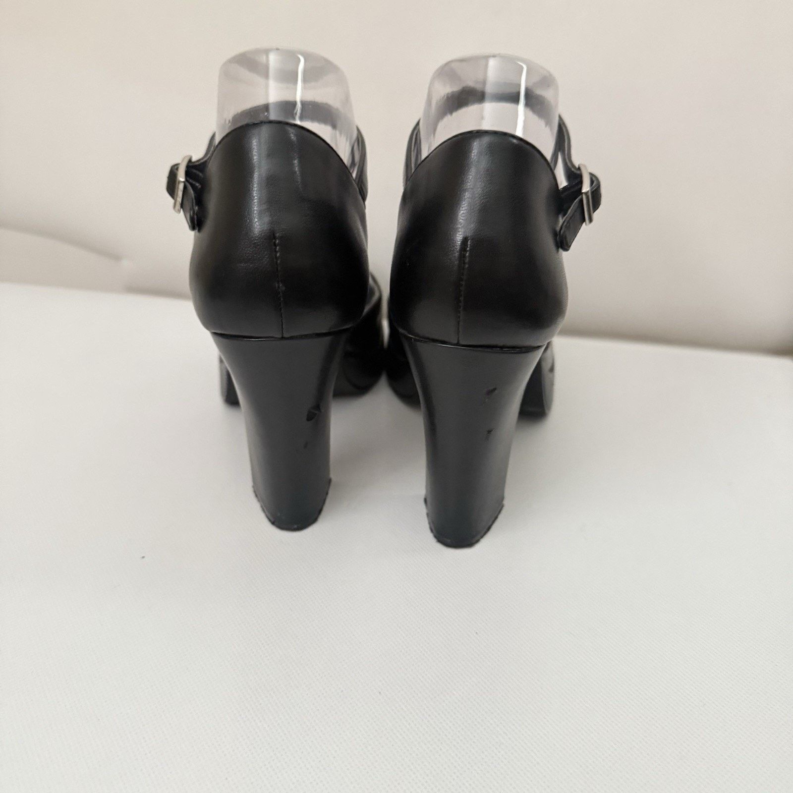 Other Vintage 90s Y2K Bongo Platform Chunky Heels Mary Jane Retro Size US 9.5 / IT 39.5 - 4 Thumbnail