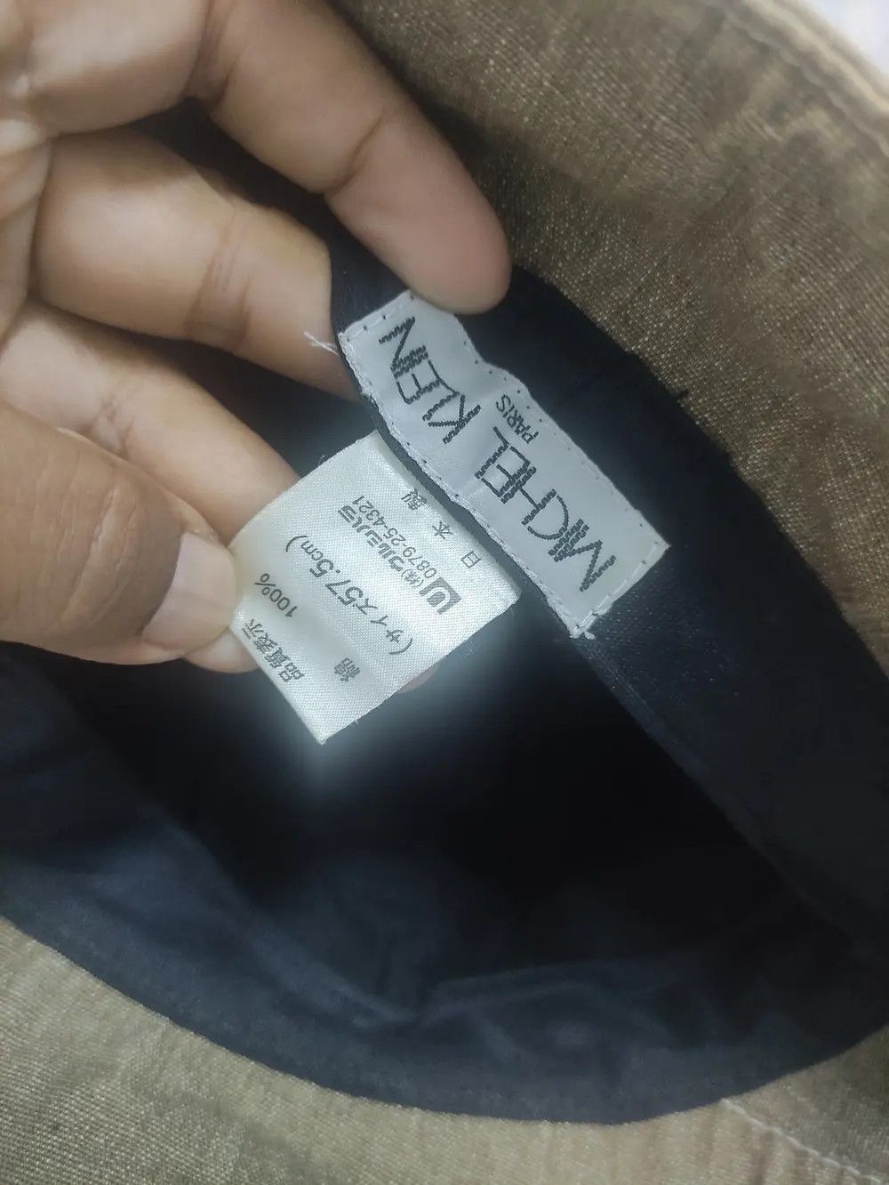 Michel Klein MICHEL KLEIN DESIGN PATCHWORK BUCKET HAT Size ONE SIZE - 8 Thumbnail