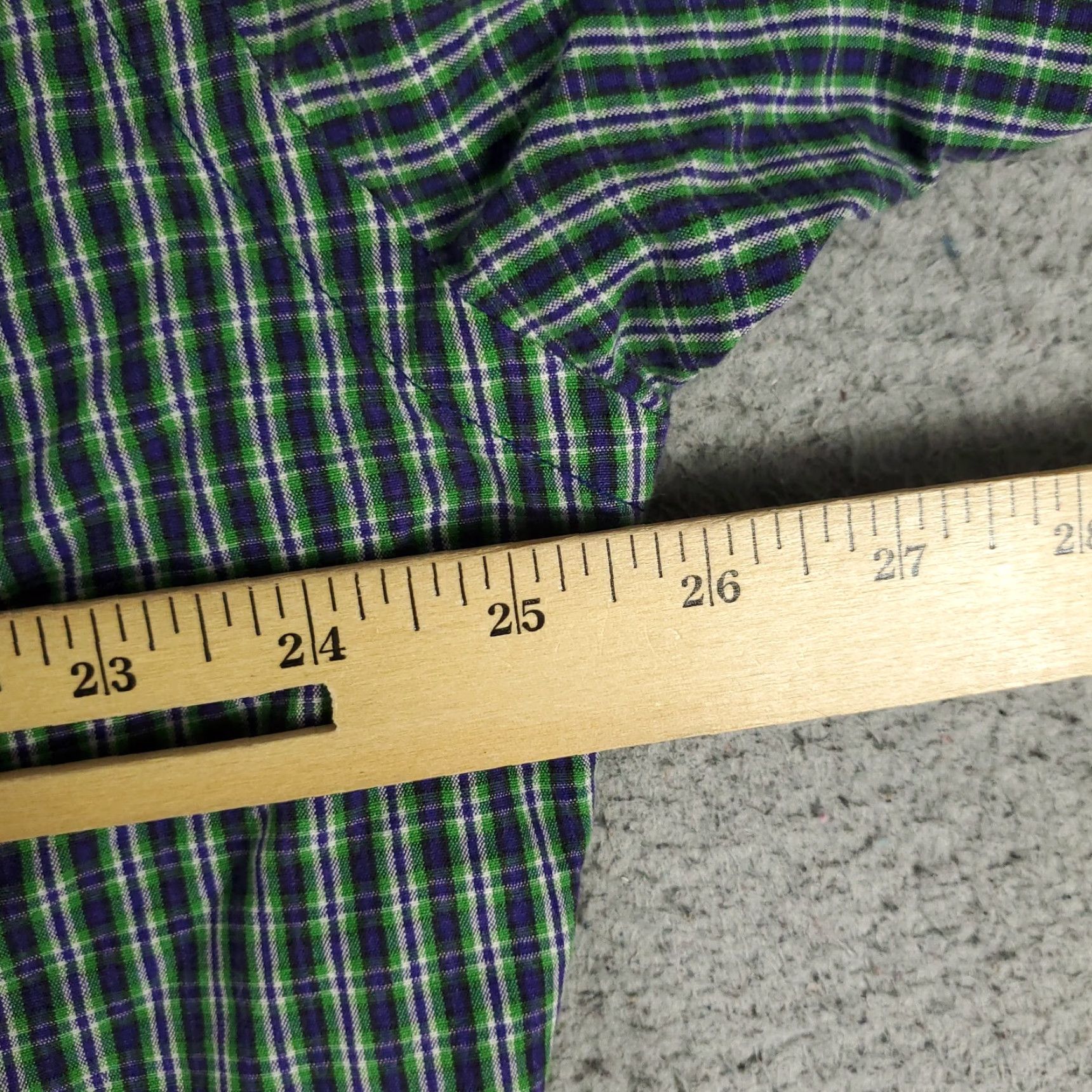 Ralph Lauren Ralph Lauren Plaid Button-Up Shirt Mens Large Green Long Sleeve Casual Size US L / EU 52-54 / 3 - 5 Thumbnail