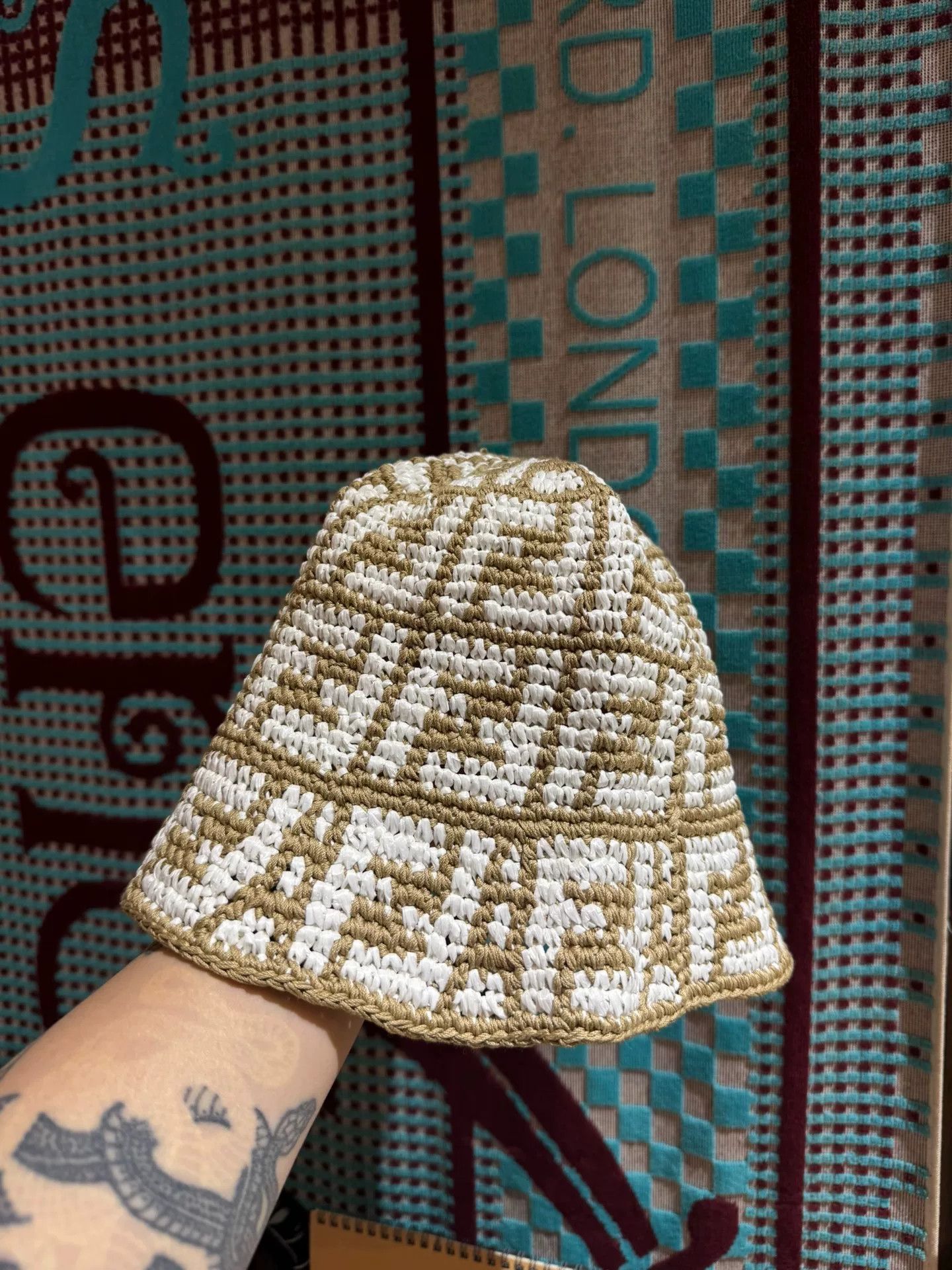 Fendi Fendi Straw Bucket Hat Size ONE SIZE - 1 Thumbnail