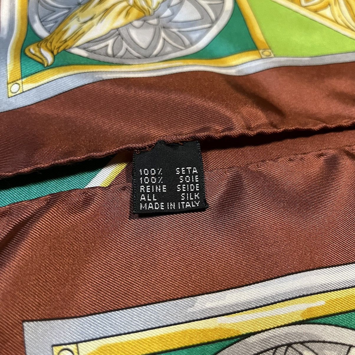 Claude Montana × Vintage Vintage Claude Montana Silk scarf Size ONE SIZE - 12 Thumbnail