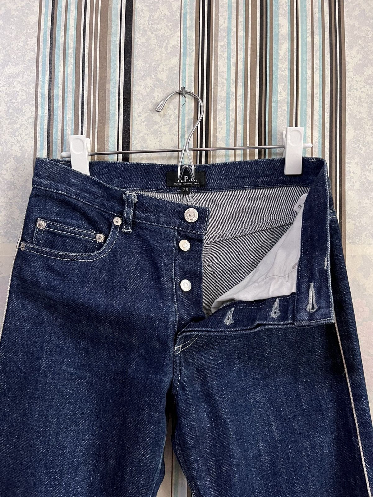 A.P.C. Lined c100 rue de fleurus #F4 Size US 26 / EU 42 - 8 Thumbnail